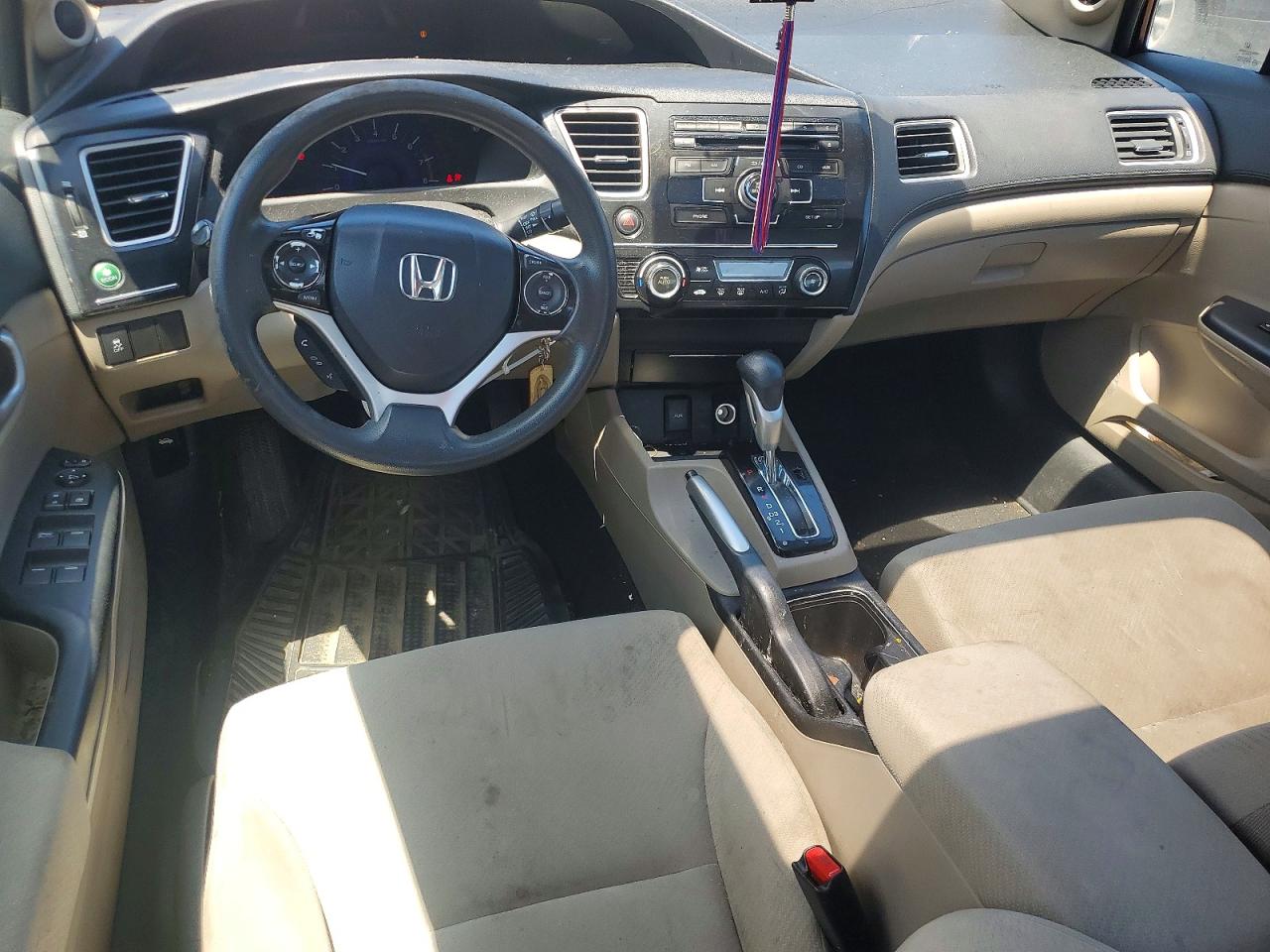 2013 Honda Civic Ex Burgundy vin: 19XFB2F84DE051222