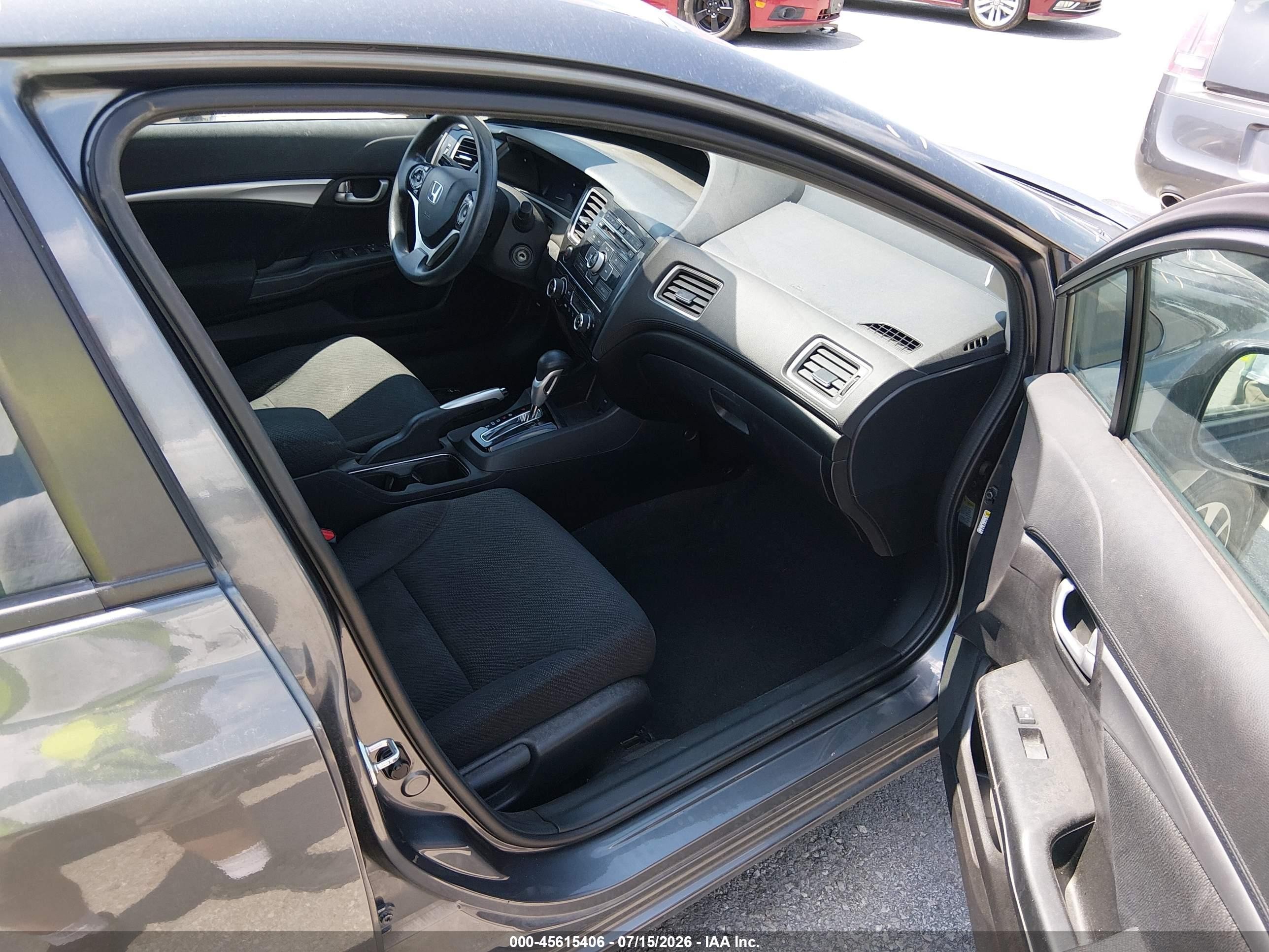 2013 Honda Civic Ex Gray vin: 19XFB2F84DE057487