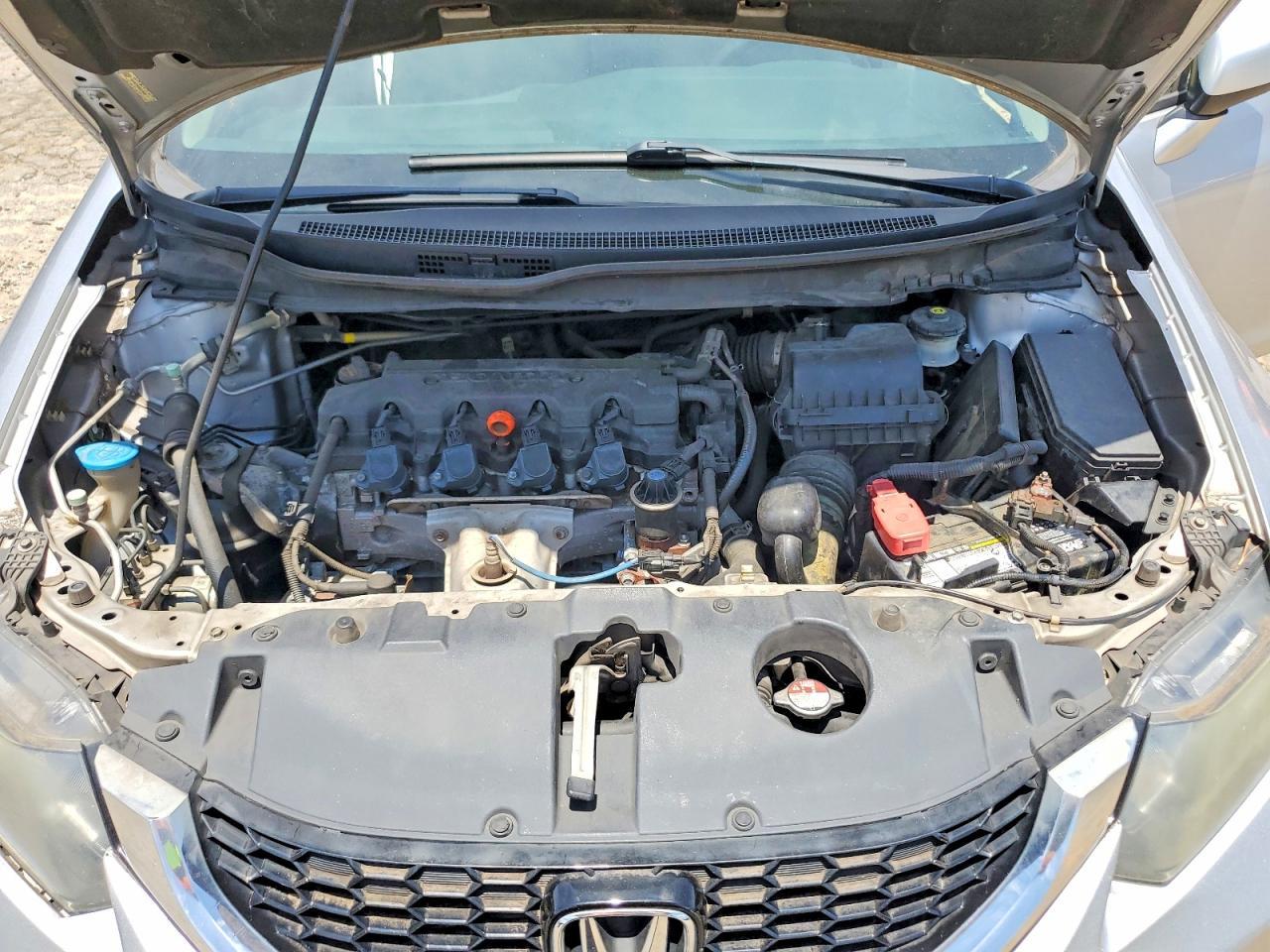 2013 Honda Civic Ex Silver vin: 19XFB2F84DE076699