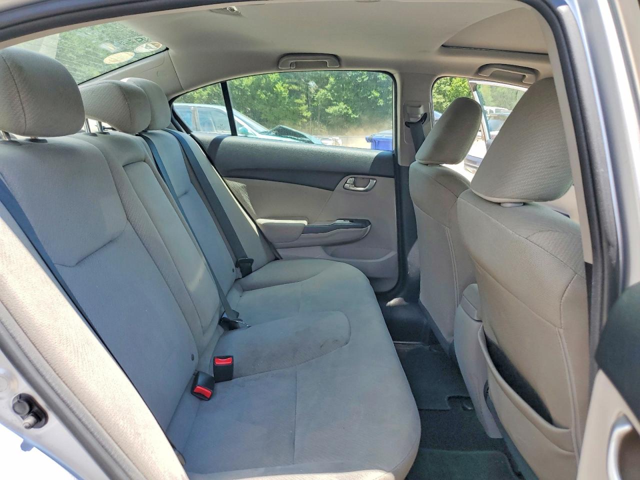 2013 Honda Civic Ex Silver vin: 19XFB2F84DE076699