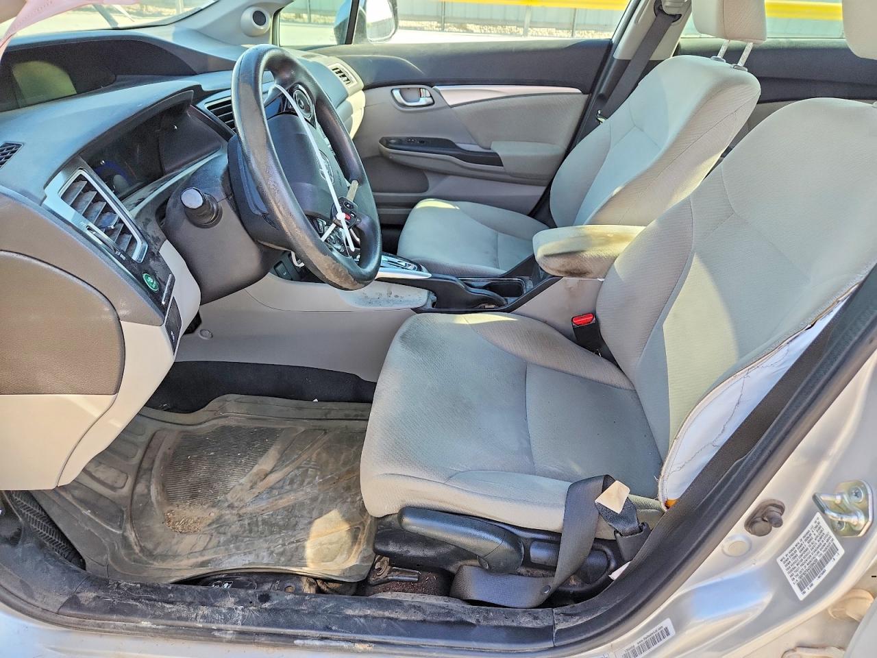 2013 Honda Civic Ex Silver vin: 19XFB2F84DE084205