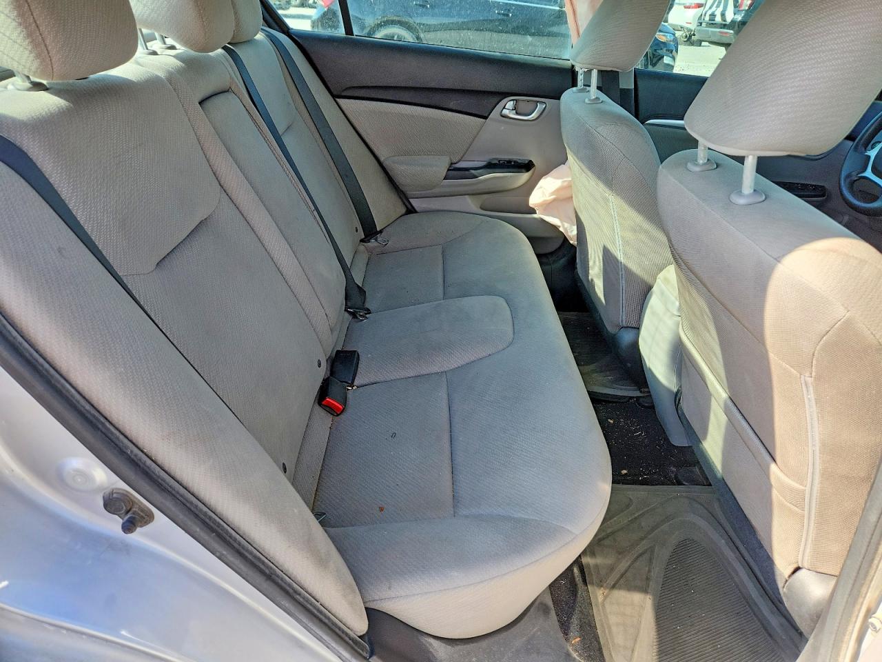 2013 Honda Civic Ex Silver vin: 19XFB2F84DE084205