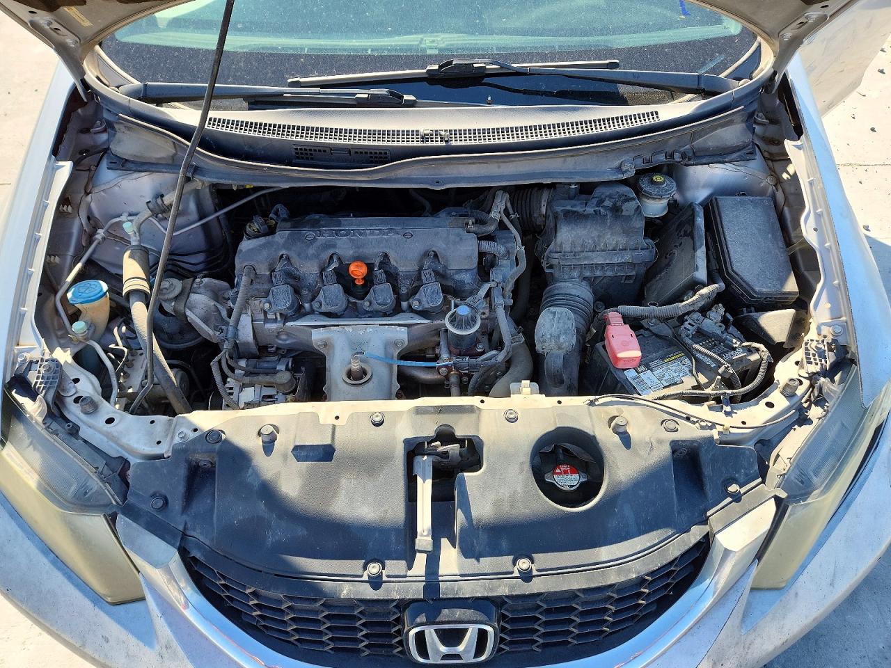 2013 Honda Civic Ex Silver vin: 19XFB2F84DE084205