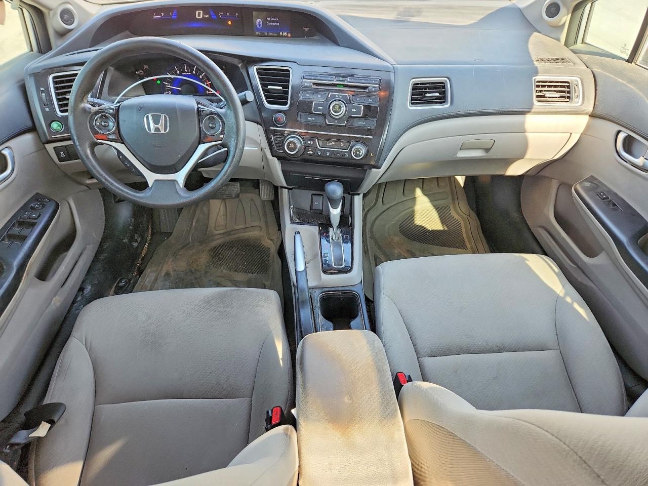 2013 Honda Civic Ex Silver vin: 19XFB2F84DE084205