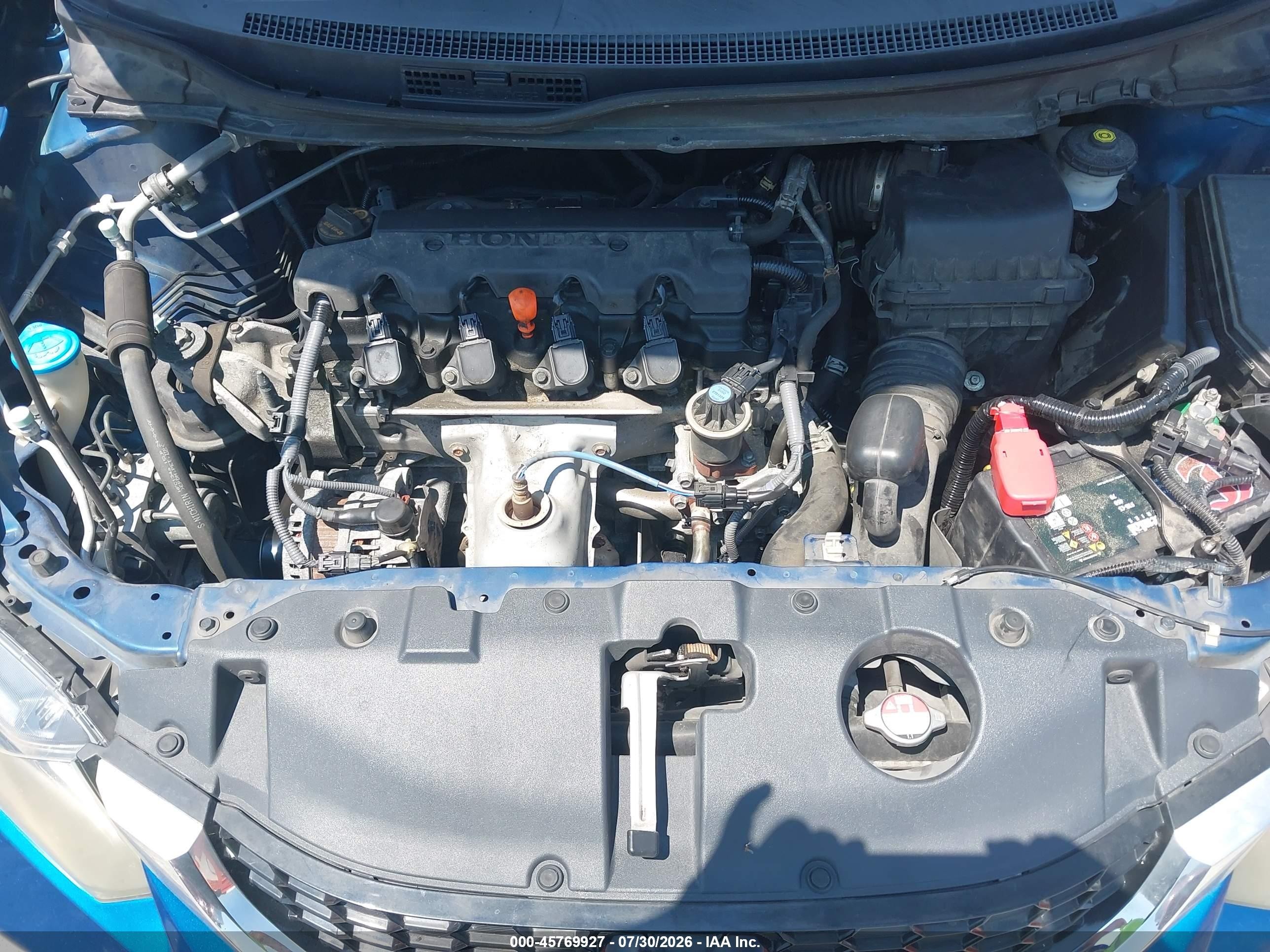 2013 Honda Civic Ex Blue vin: 19XFB2F84DE093664
