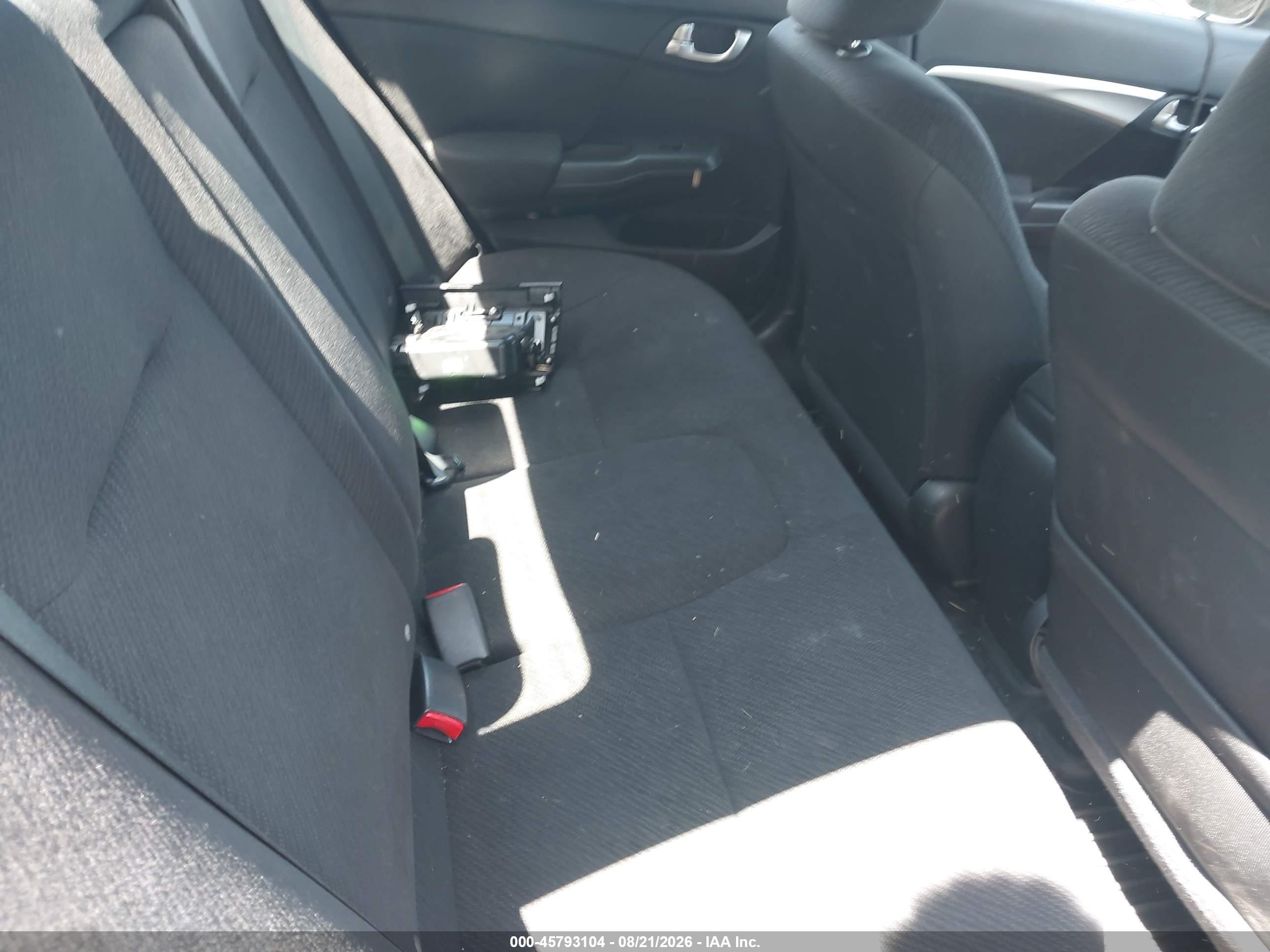 2013 Honda Civic Ex Black vin: 19XFB2F84DE208411