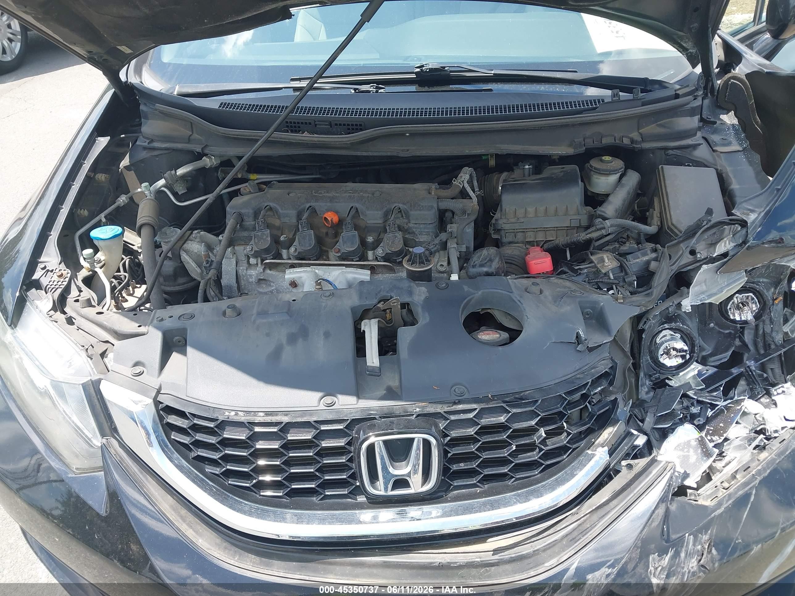 2013 Honda Civic Ex Black vin: 19XFB2F84DE212457