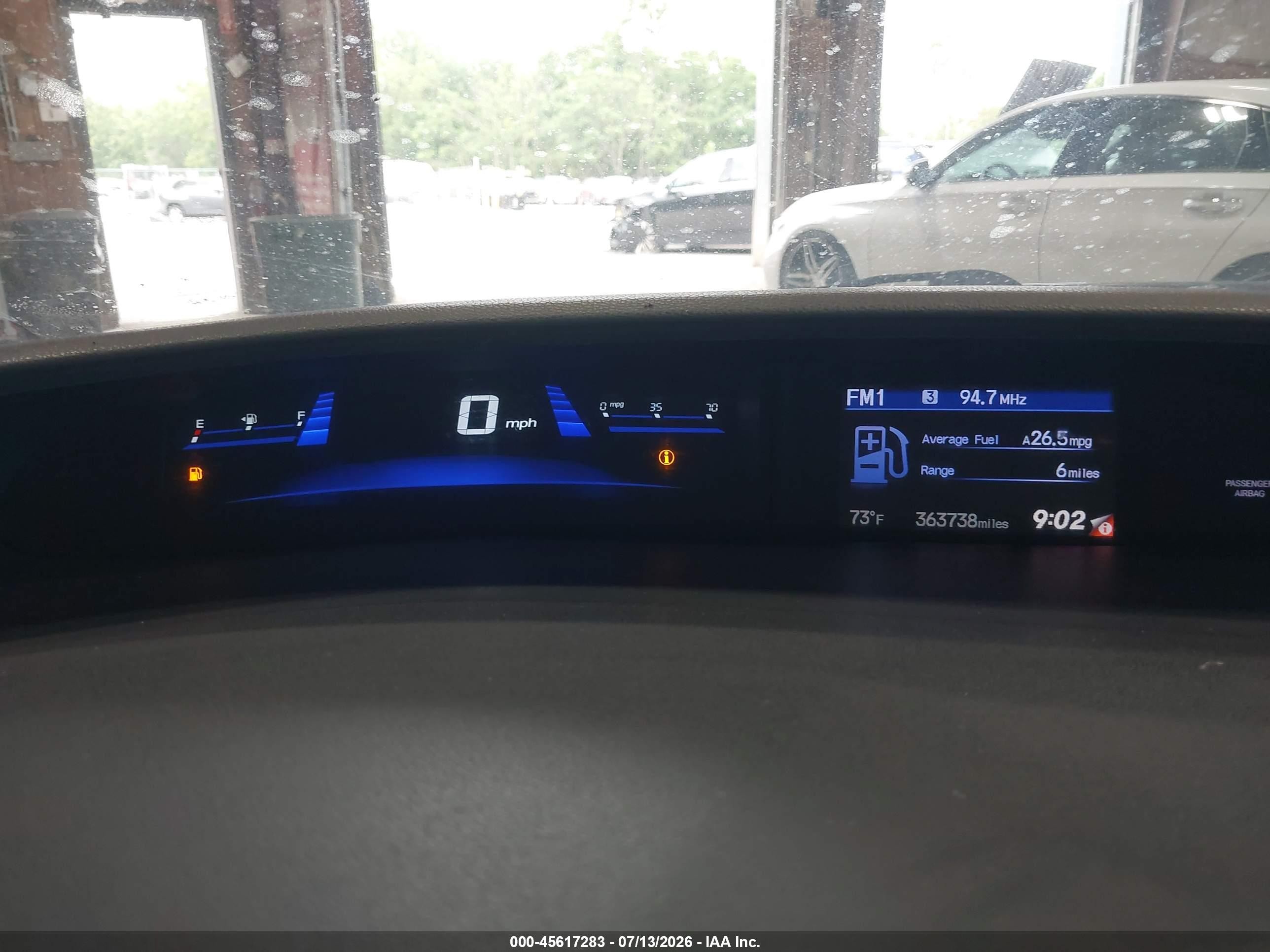 2013 Honda Civic Ex Gray vin: 19XFB2F84DE215682