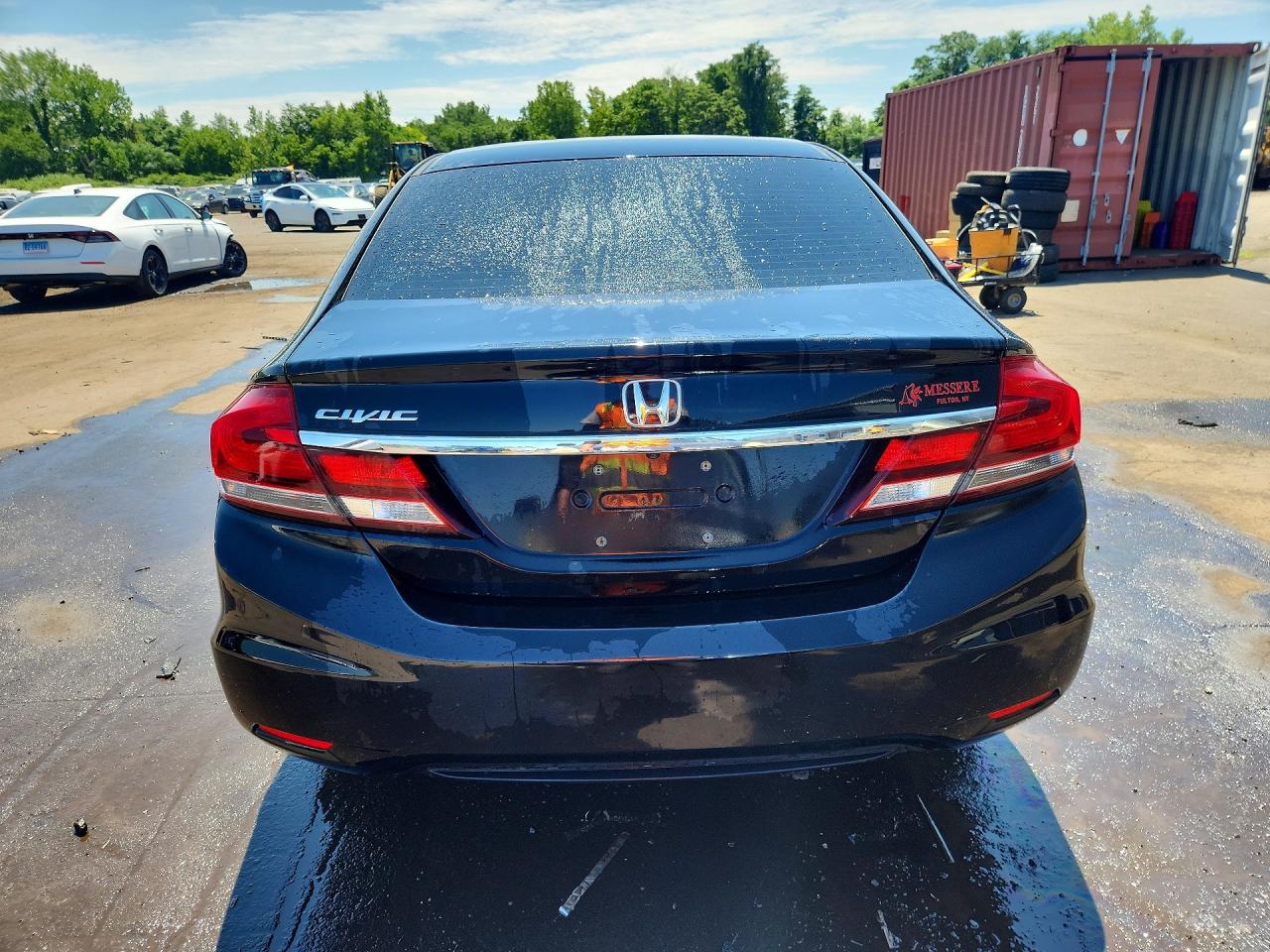 2013 Honda Civic Ex Black vin: 19XFB2F84DE253445