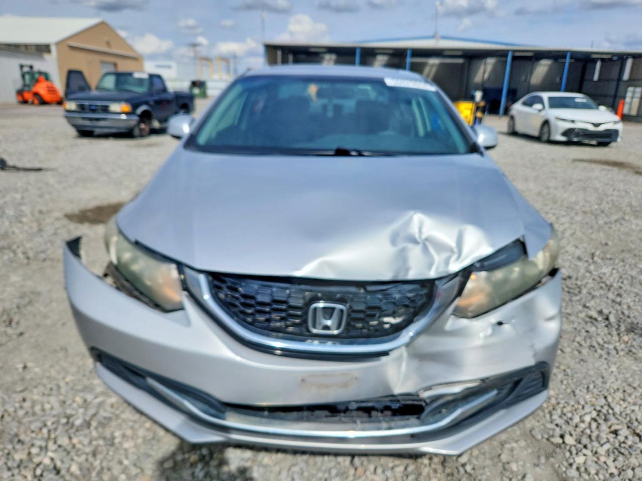 2013 Honda Civic Ex Серебряный vin: 19XFB2F84DE256409