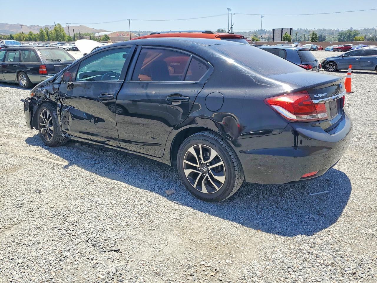 2013 Honda Civic Ex Black vin: 19XFB2F84DE272500