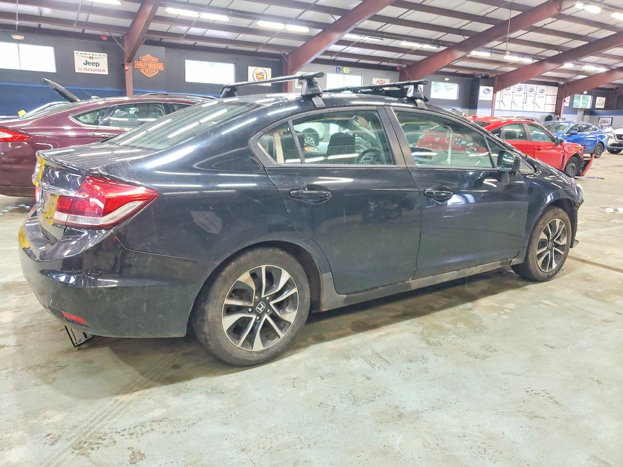 2014 Honda Civic Ex Black vin: 19XFB2F84EE019517