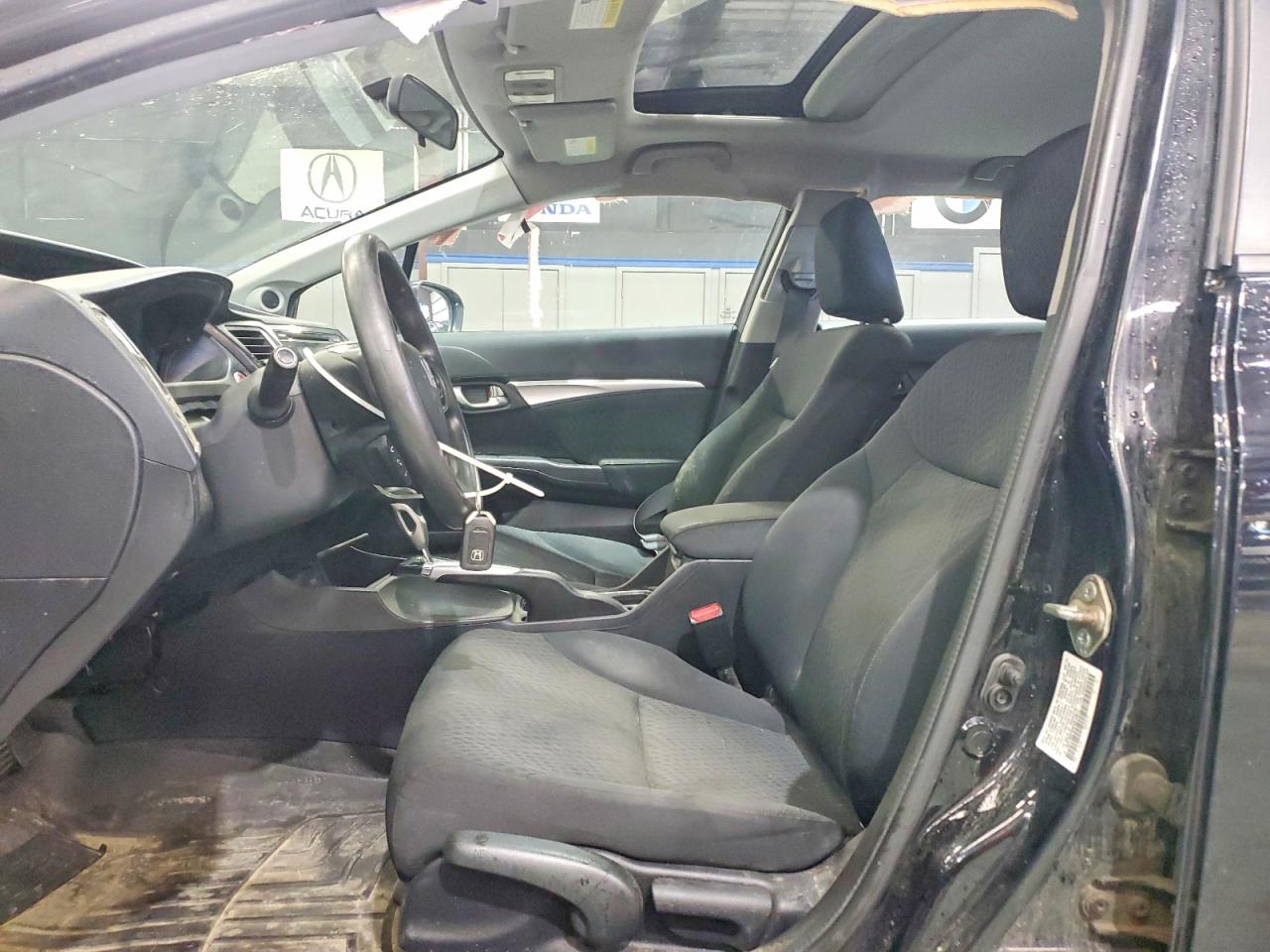 2014 Honda Civic Ex Black vin: 19XFB2F84EE019517