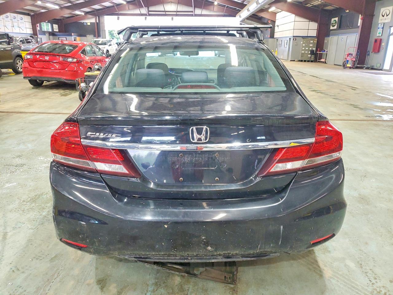 2014 Honda Civic Ex Black vin: 19XFB2F84EE019517