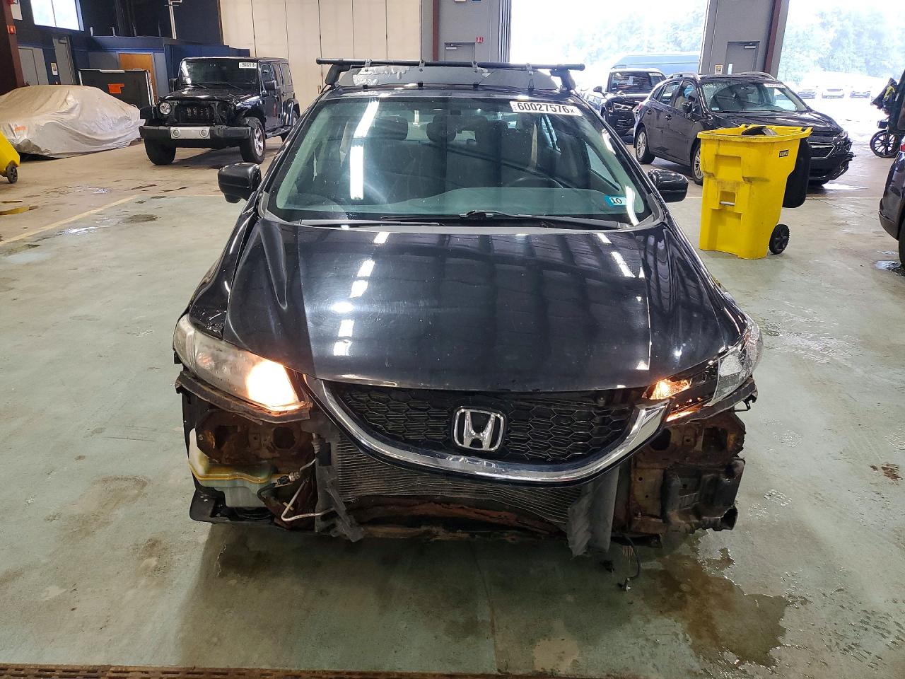 2014 Honda Civic Ex Black vin: 19XFB2F84EE019517
