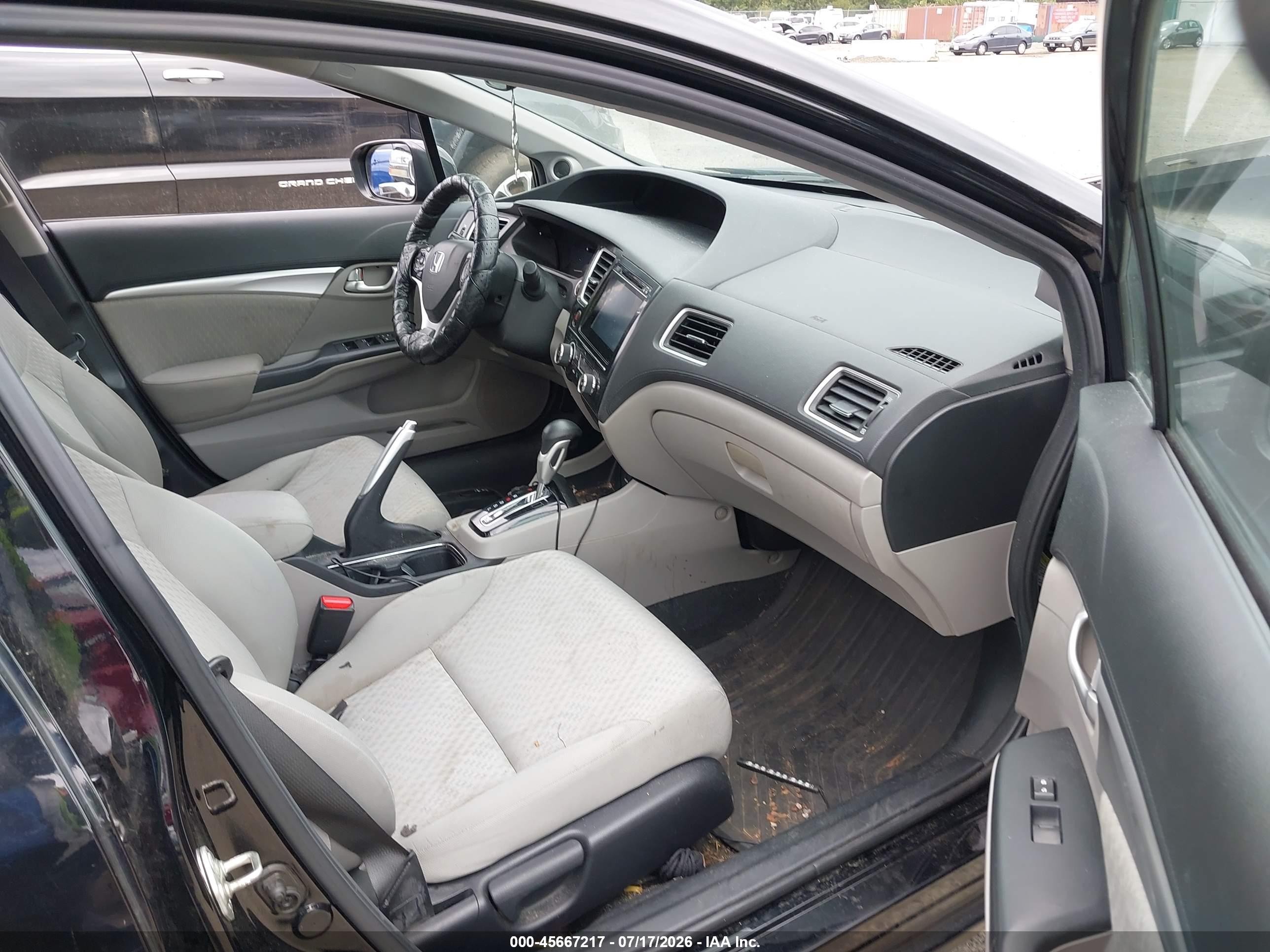 2014 Honda Civic Ex Black vin: 19XFB2F84EE022966
