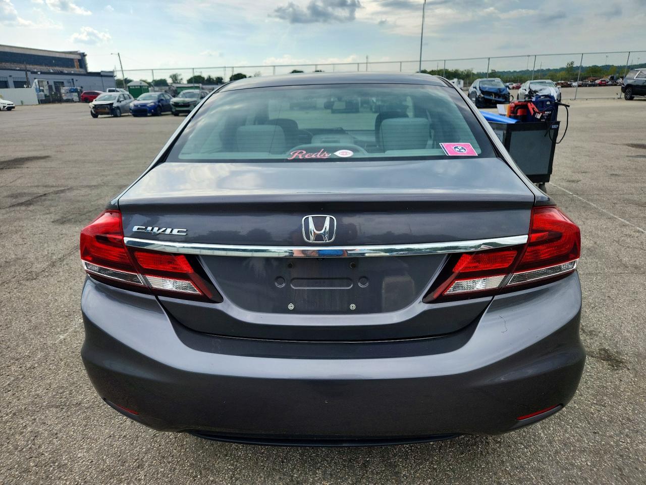 2014 Honda Civic Ex Gray vin: 19XFB2F84EE028007