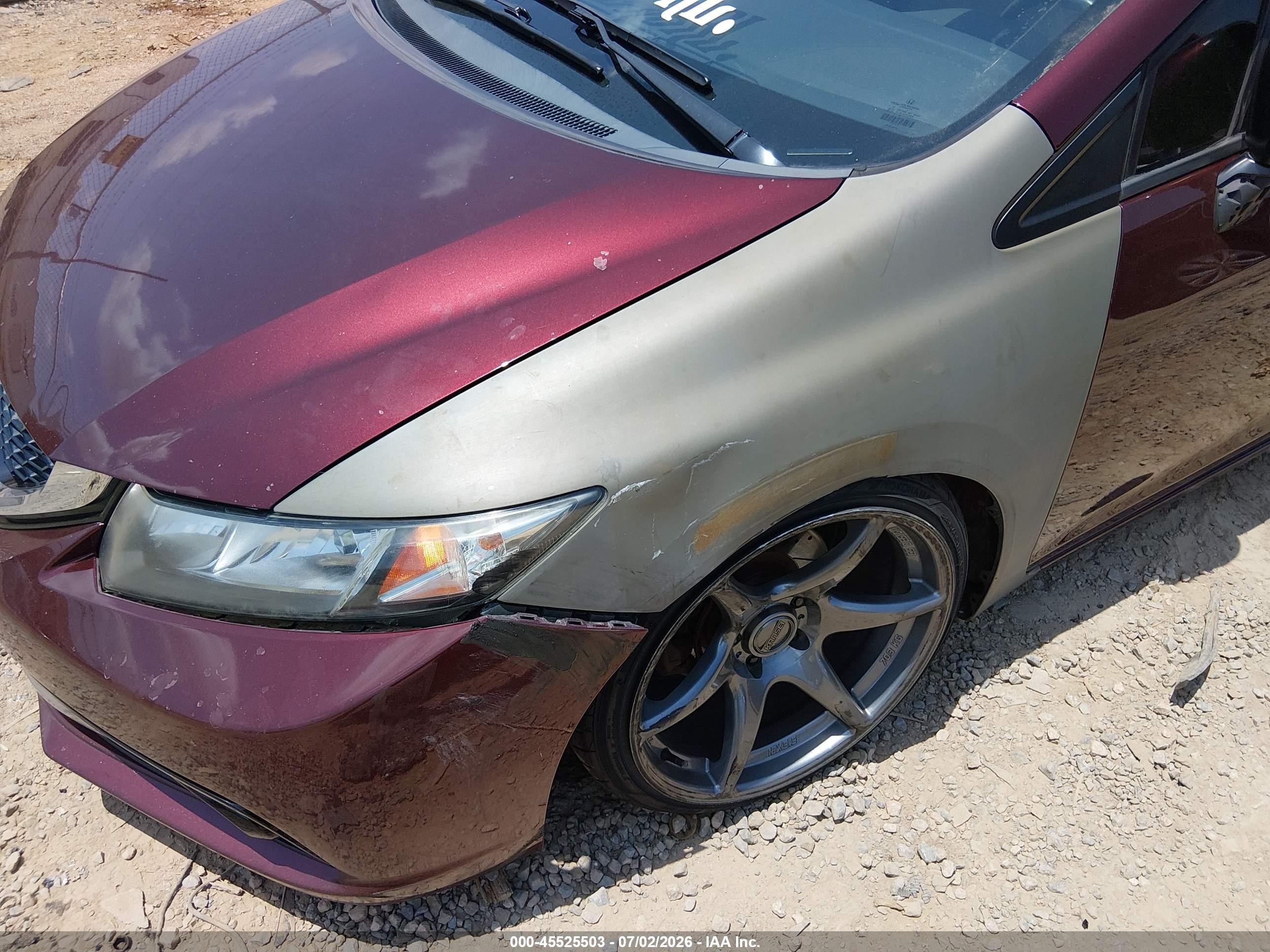 2014 Honda Civic Ex Burgundy vin: 19XFB2F84EE030145