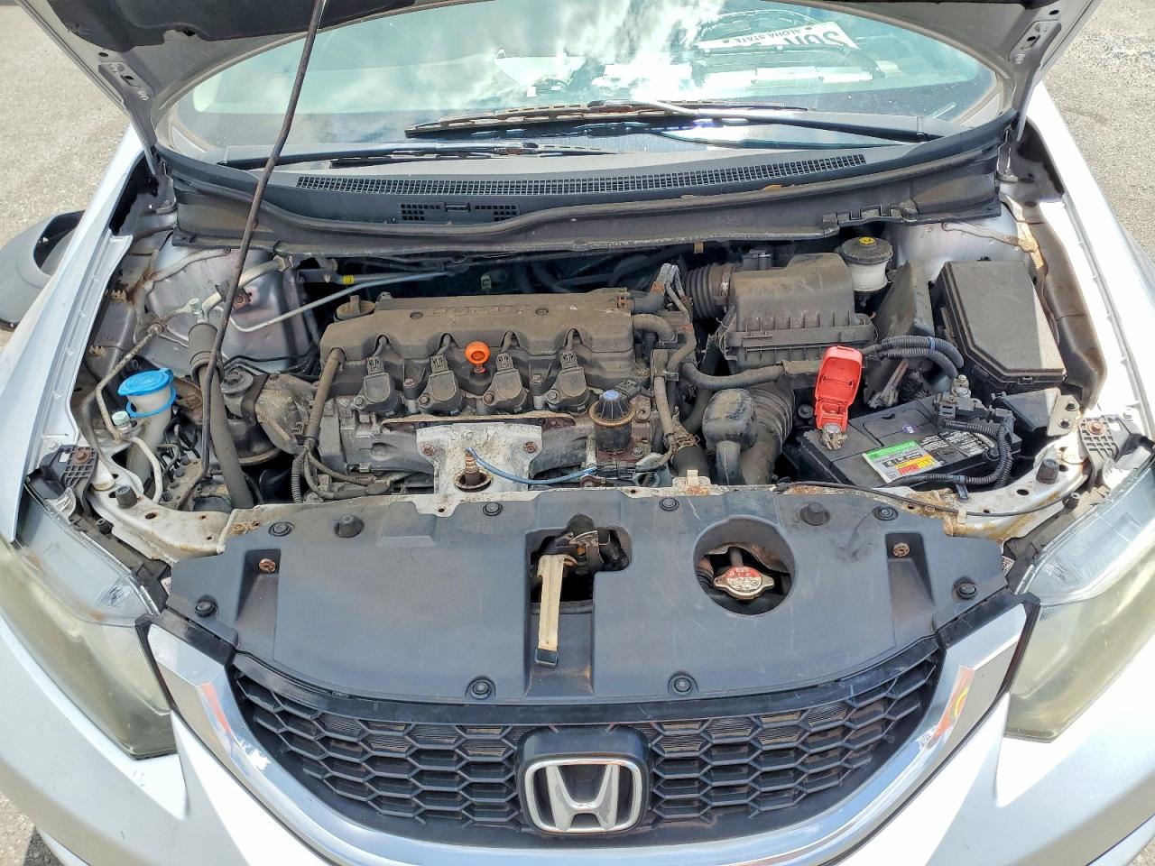 2014 Honda Civic Ex Silver vin: 19XFB2F84EE057359