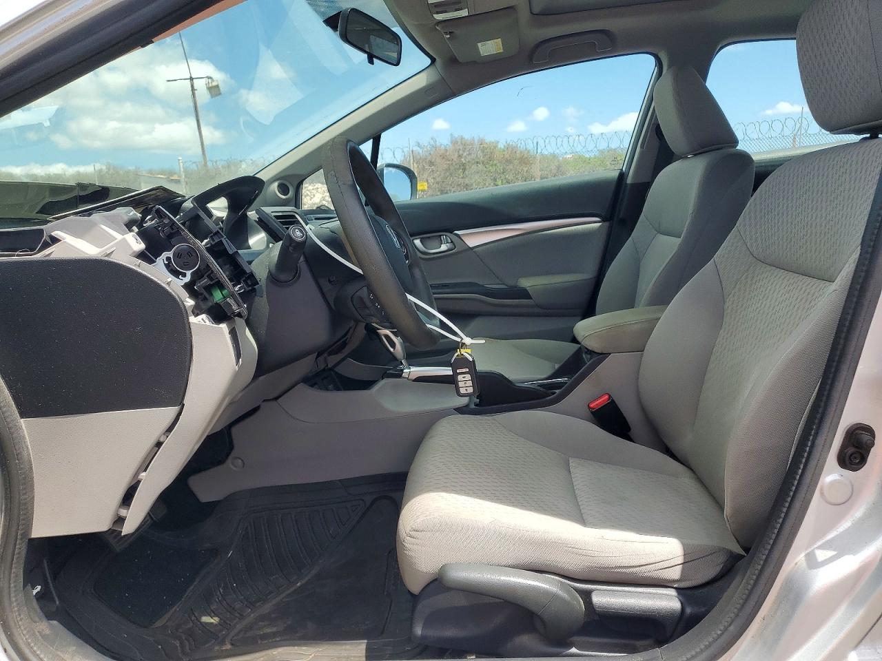2014 Honda Civic Ex Silver vin: 19XFB2F84EE057359