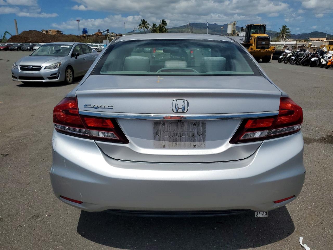 2014 Honda Civic Ex Silver vin: 19XFB2F84EE057359