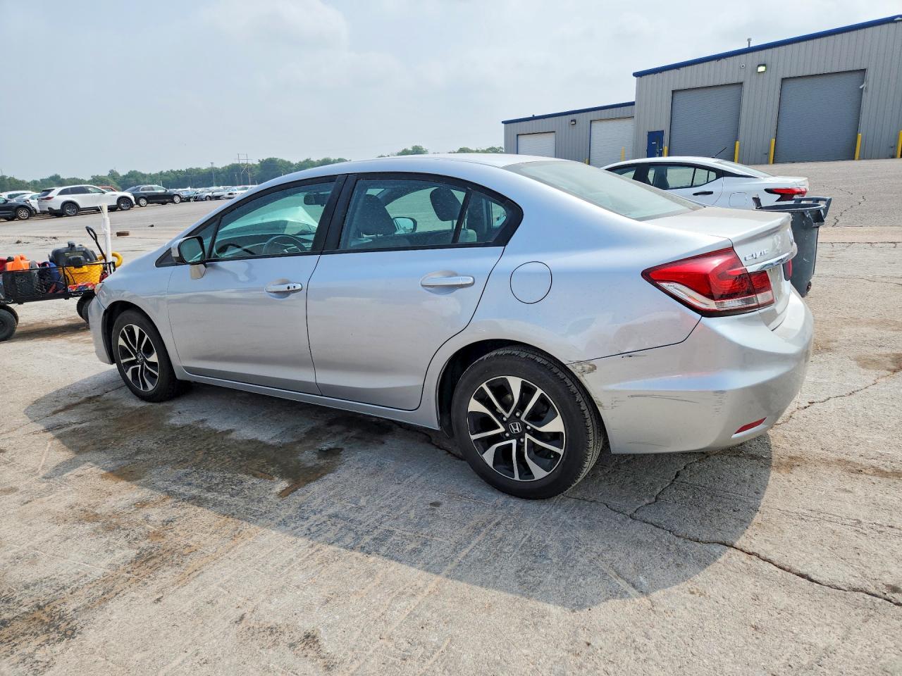 2014 Honda Civic Ex Silver vin: 19XFB2F84EE082777