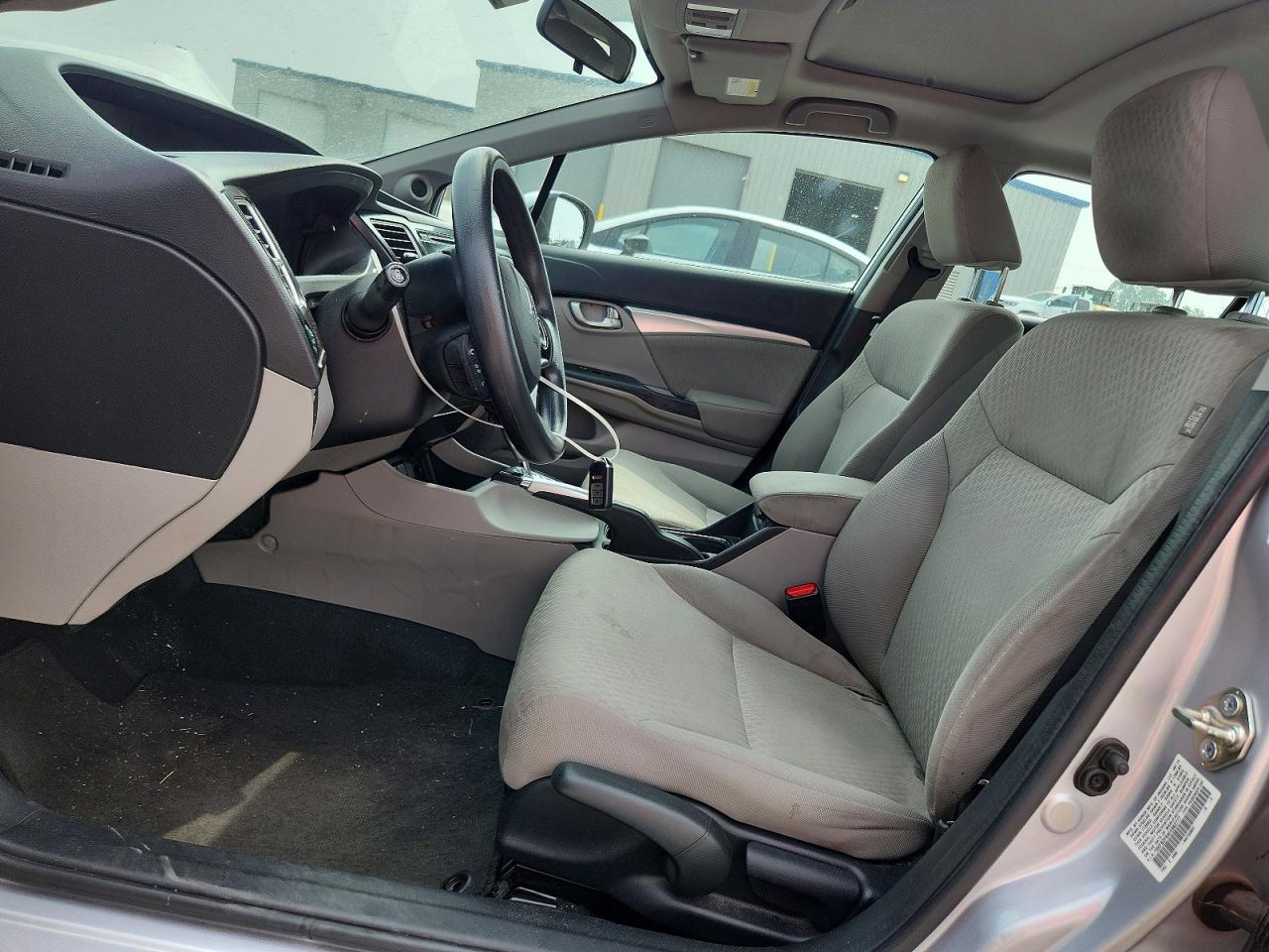 2014 Honda Civic Ex Silver vin: 19XFB2F84EE082777