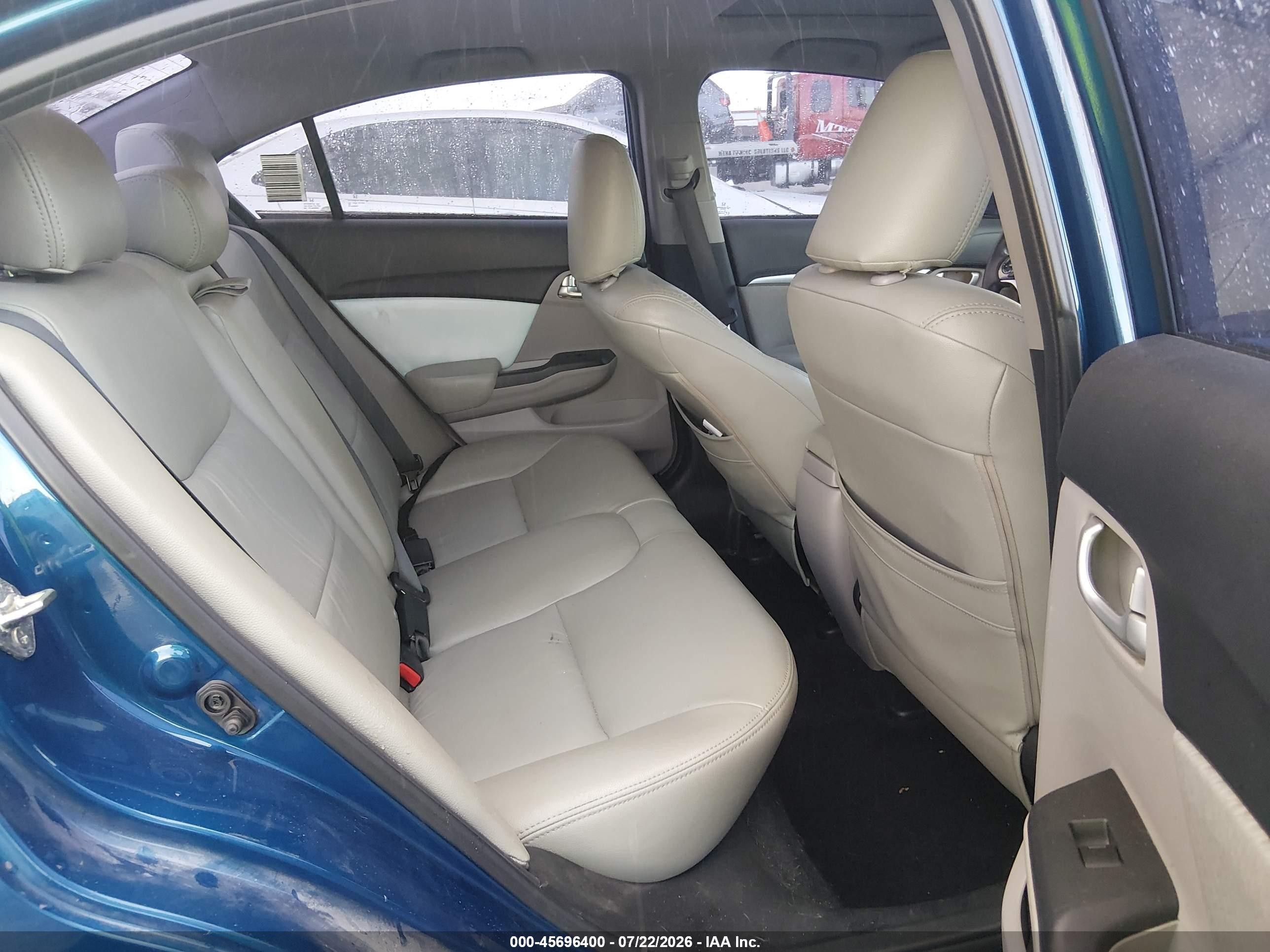 2014 Honda Civic Ex Blue vin: 19XFB2F84EE212993