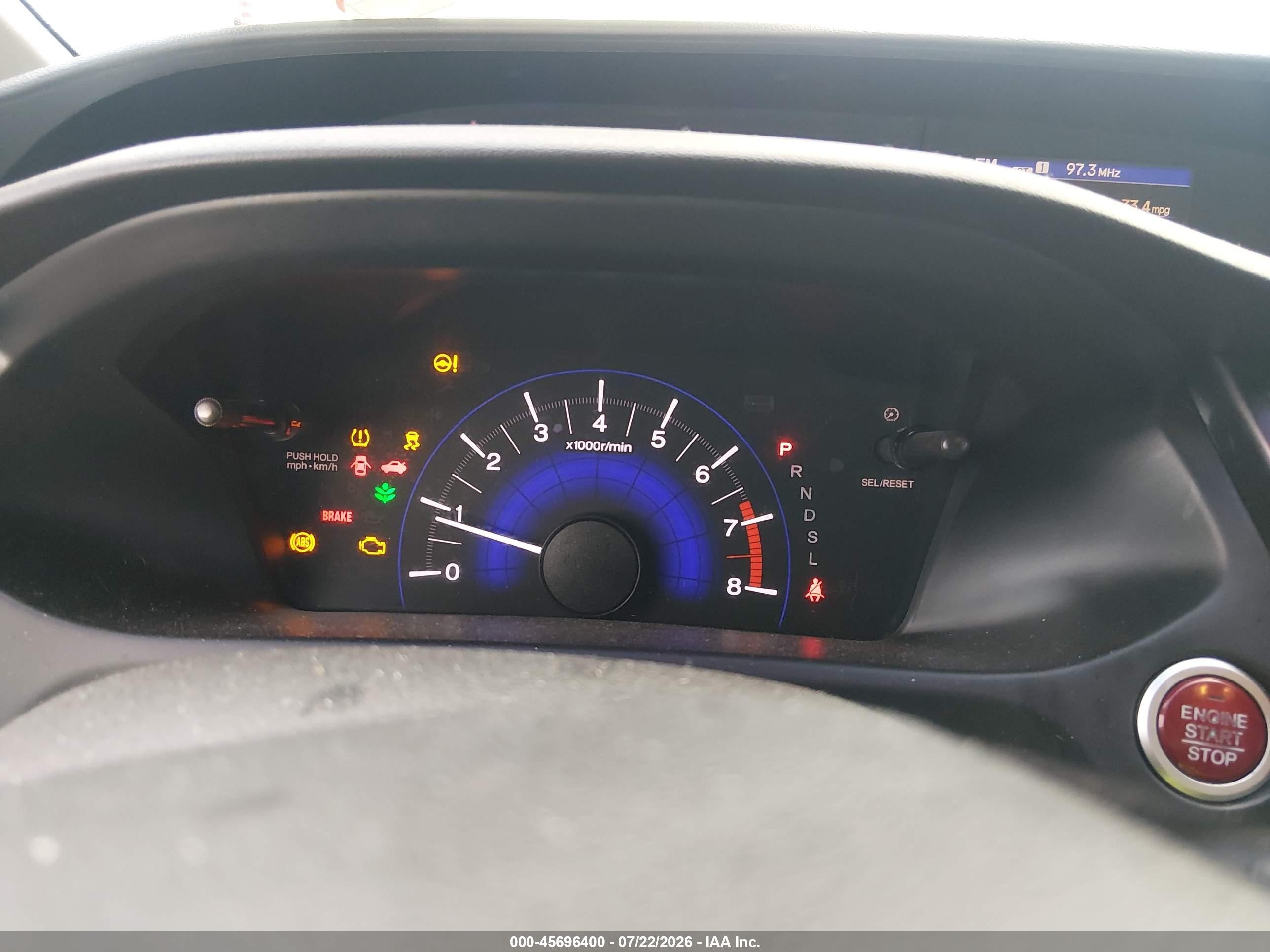 2014 Honda Civic Ex Blue vin: 19XFB2F84EE212993