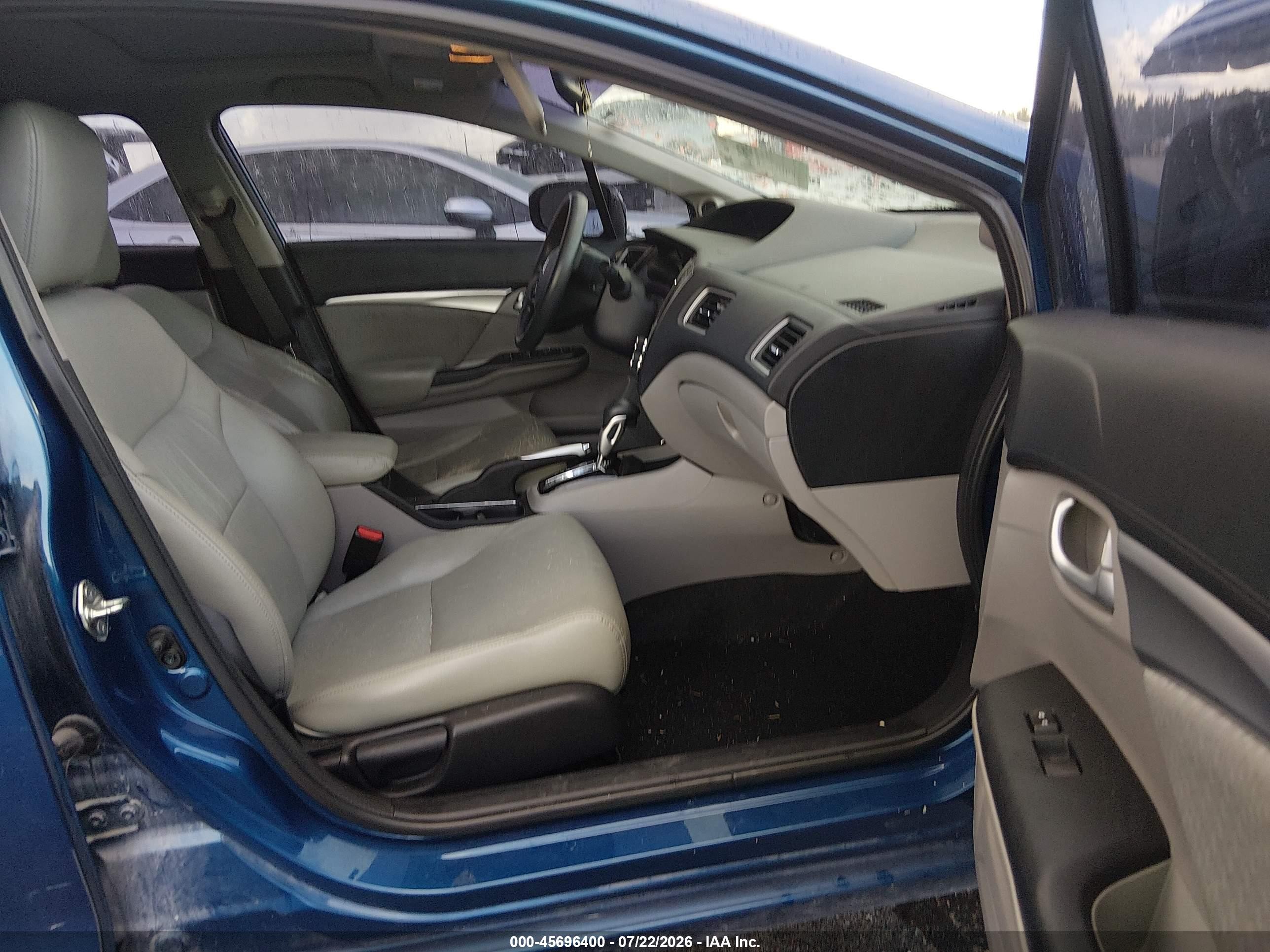 2014 Honda Civic Ex Blue vin: 19XFB2F84EE212993