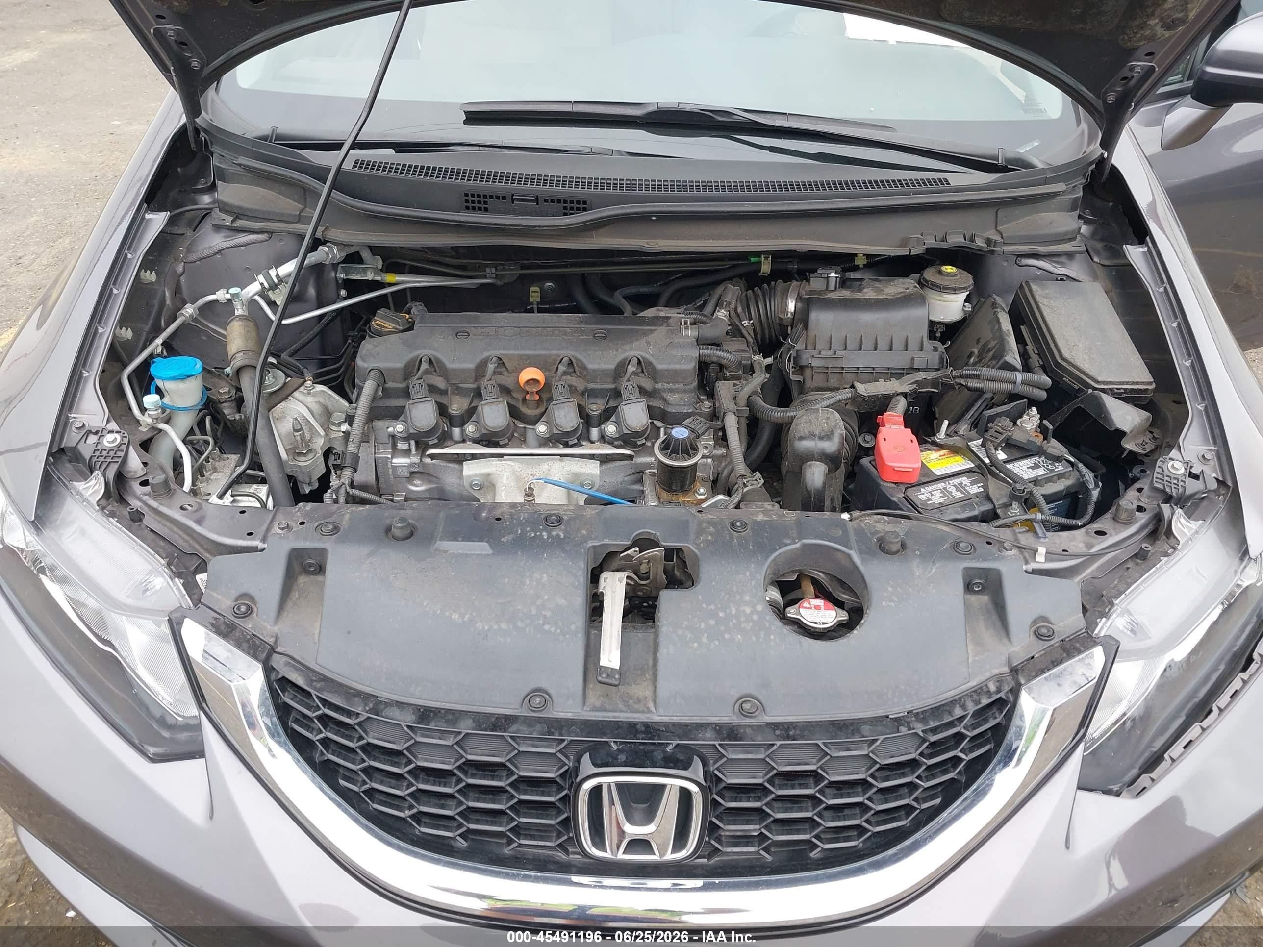 2014 Honda Civic Ex Gray vin: 19XFB2F84EE213593