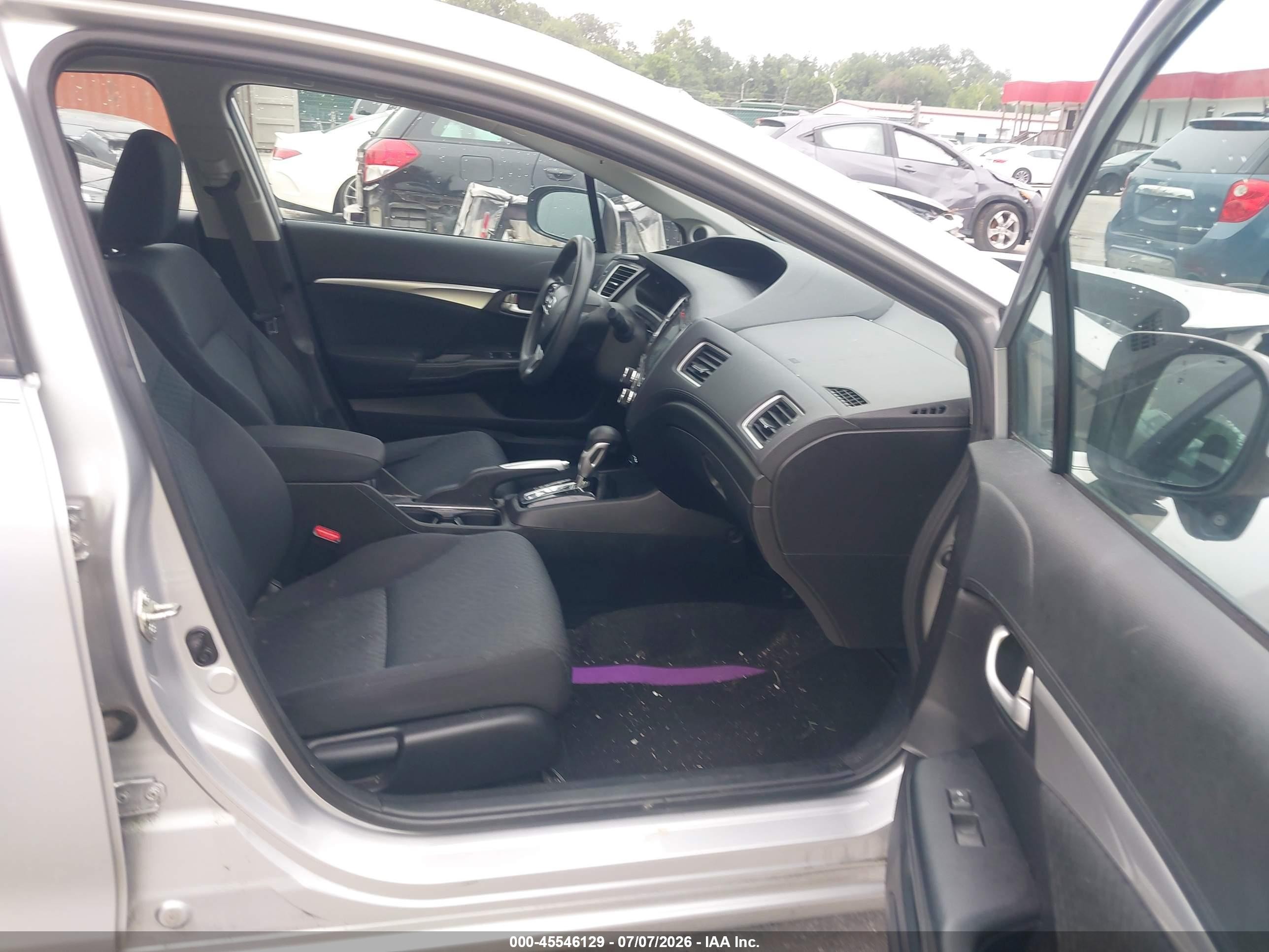 2014 Honda Civic Ex Silver vin: 19XFB2F84EE234282
