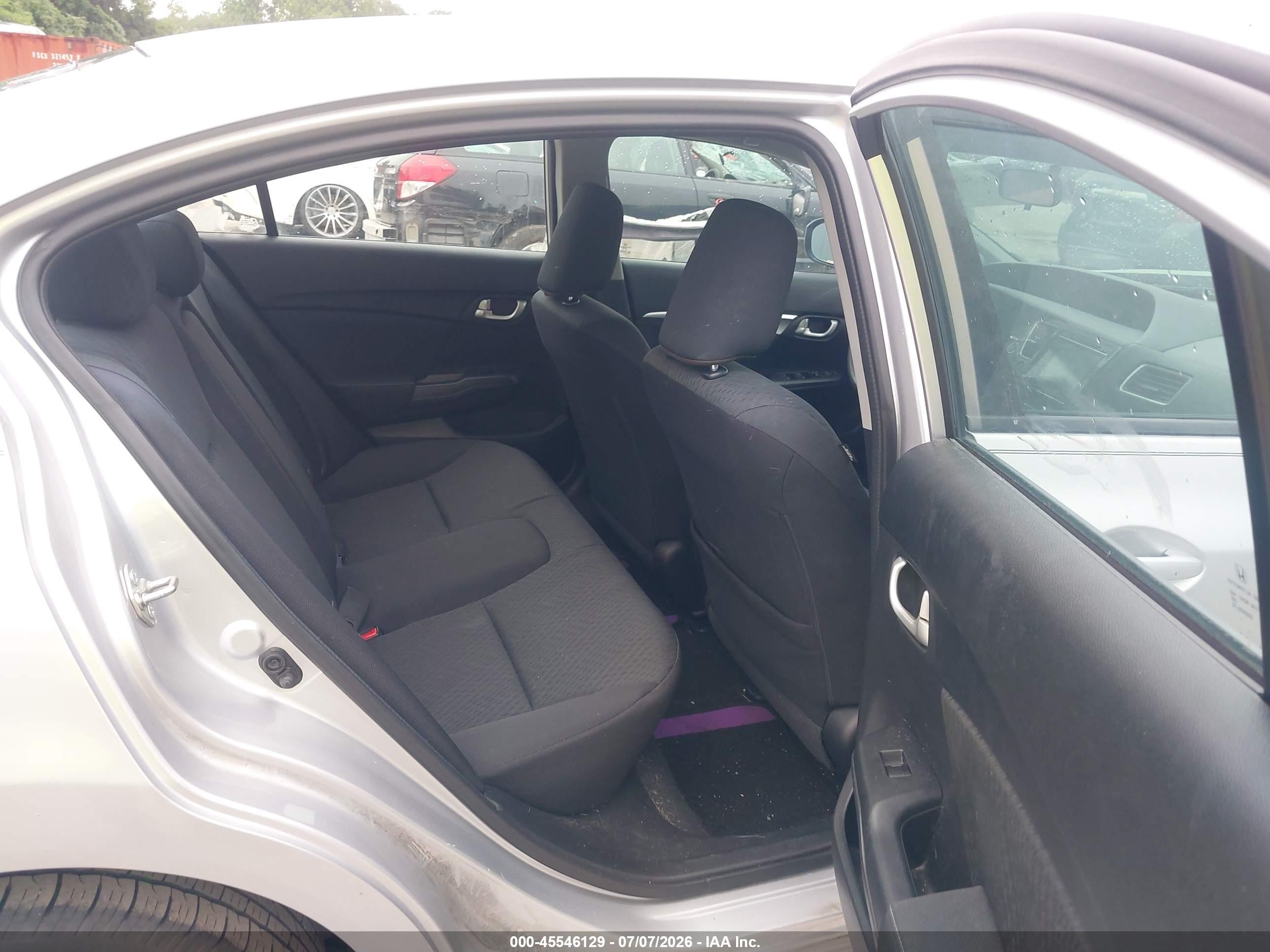2014 Honda Civic Ex Silver vin: 19XFB2F84EE234282