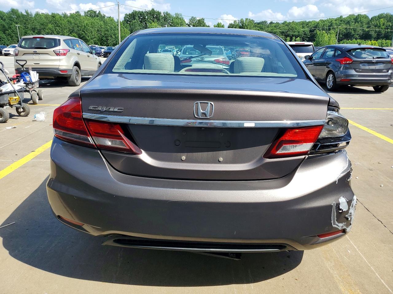 2014 Honda Civic Ex Charcoal vin: 19XFB2F84EE240986