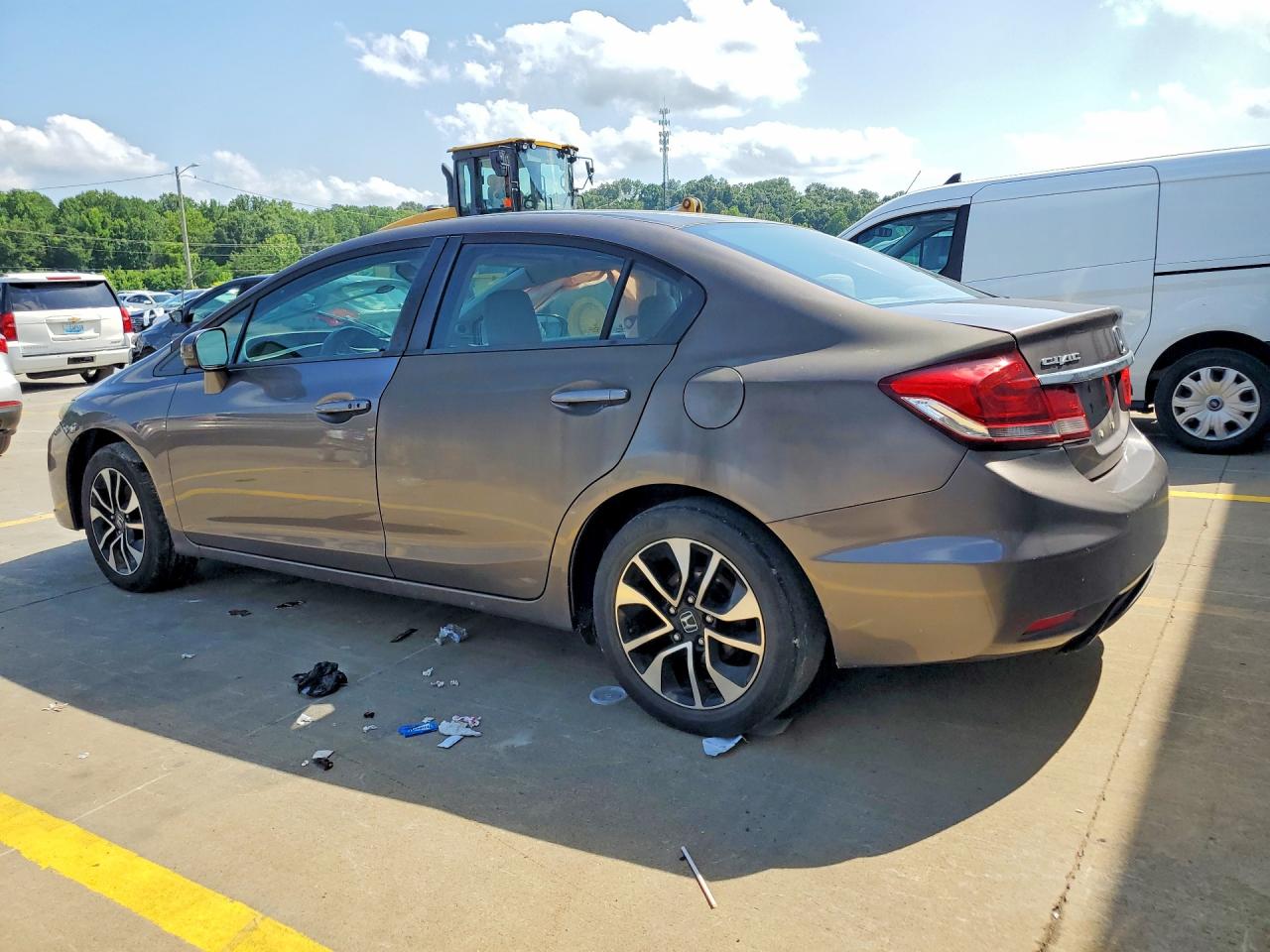 2014 Honda Civic Ex Charcoal vin: 19XFB2F84EE240986