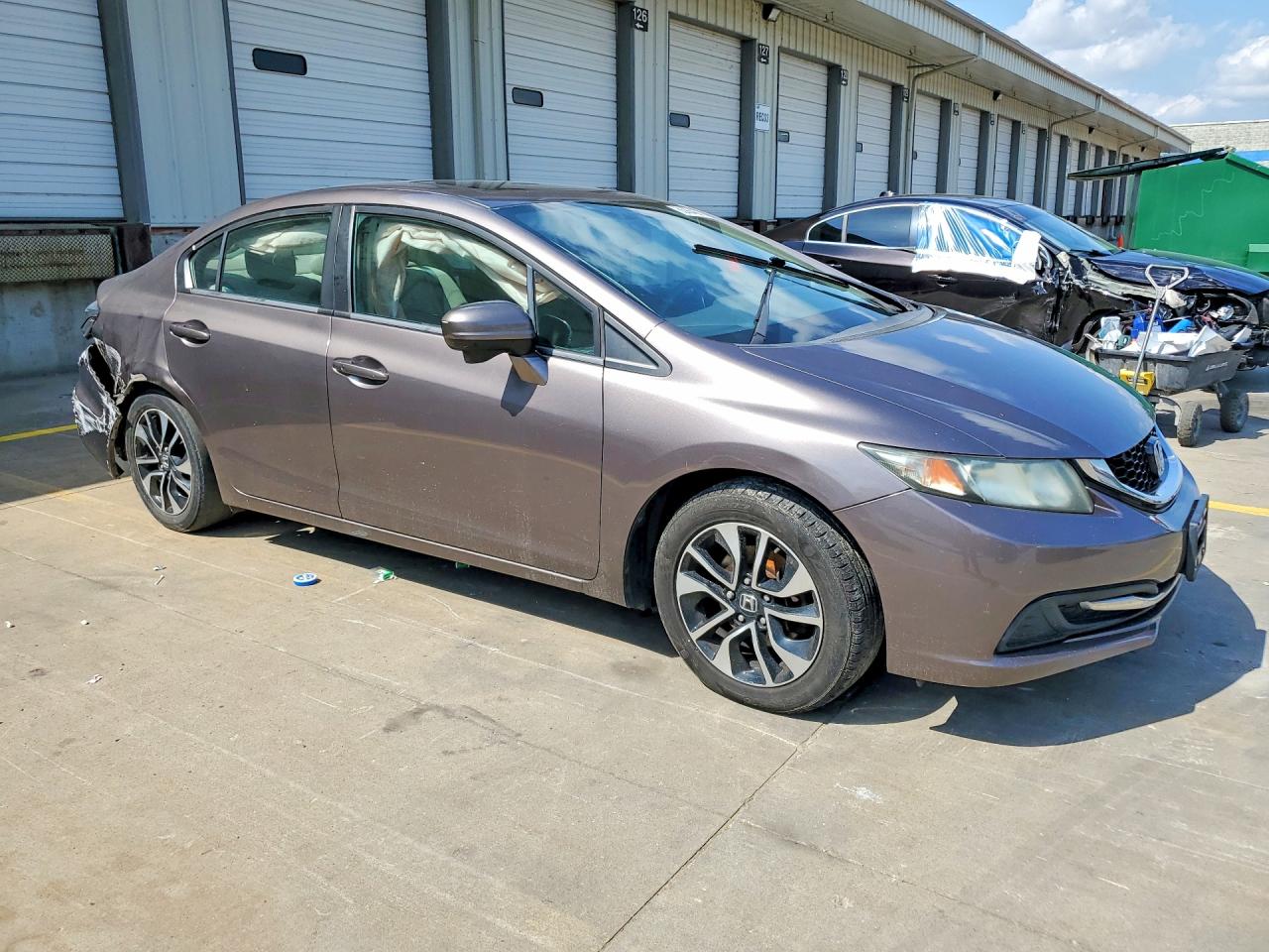 2014 Honda Civic Ex Charcoal vin: 19XFB2F84EE240986