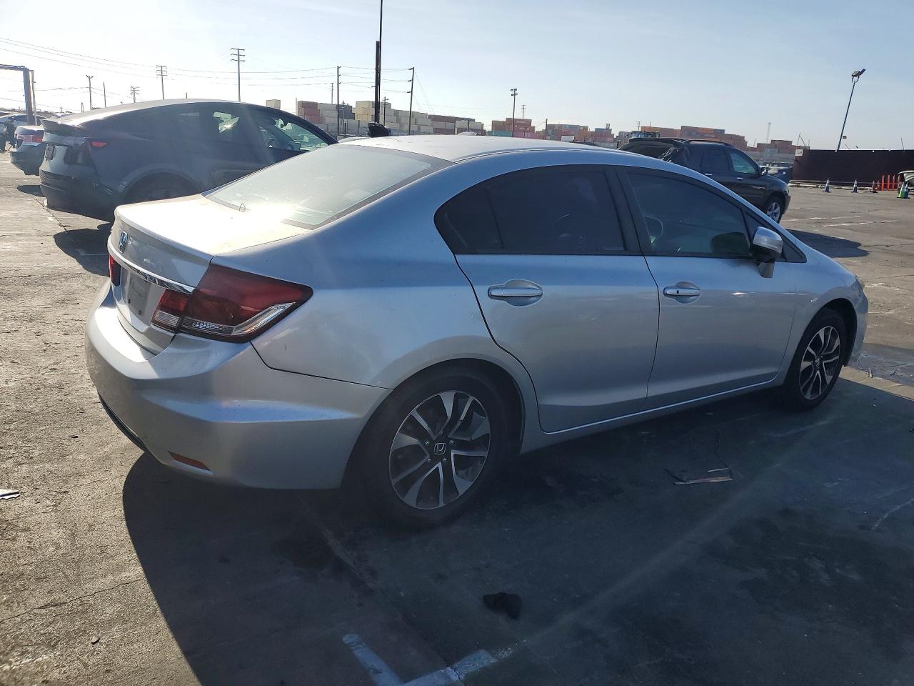 2014 Honda Civic Ex Silver vin: 19XFB2F84EE244214