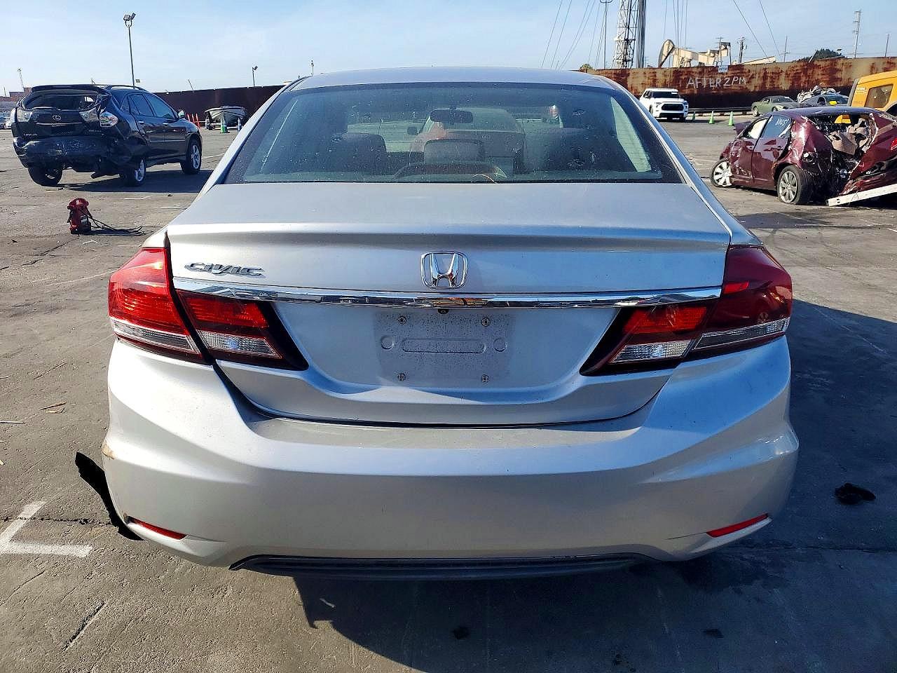 2014 Honda Civic Ex Silver vin: 19XFB2F84EE244214