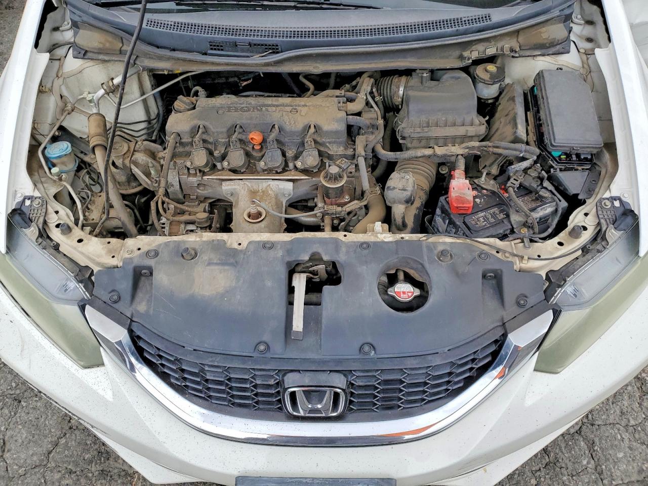 2014 Honda Civic Ex Белый vin: 19XFB2F84EE247517