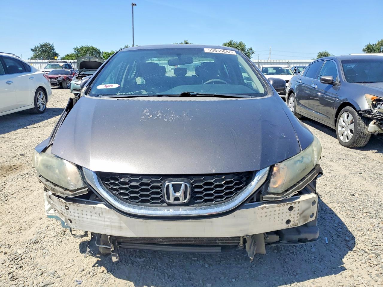 2014 Honda Civic Ex Gray vin: 19XFB2F84EE259084