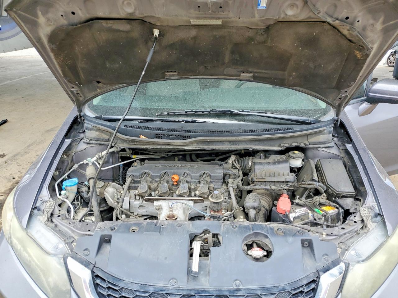 2014 Honda Civic Ex Gray vin: 19XFB2F84EE259165