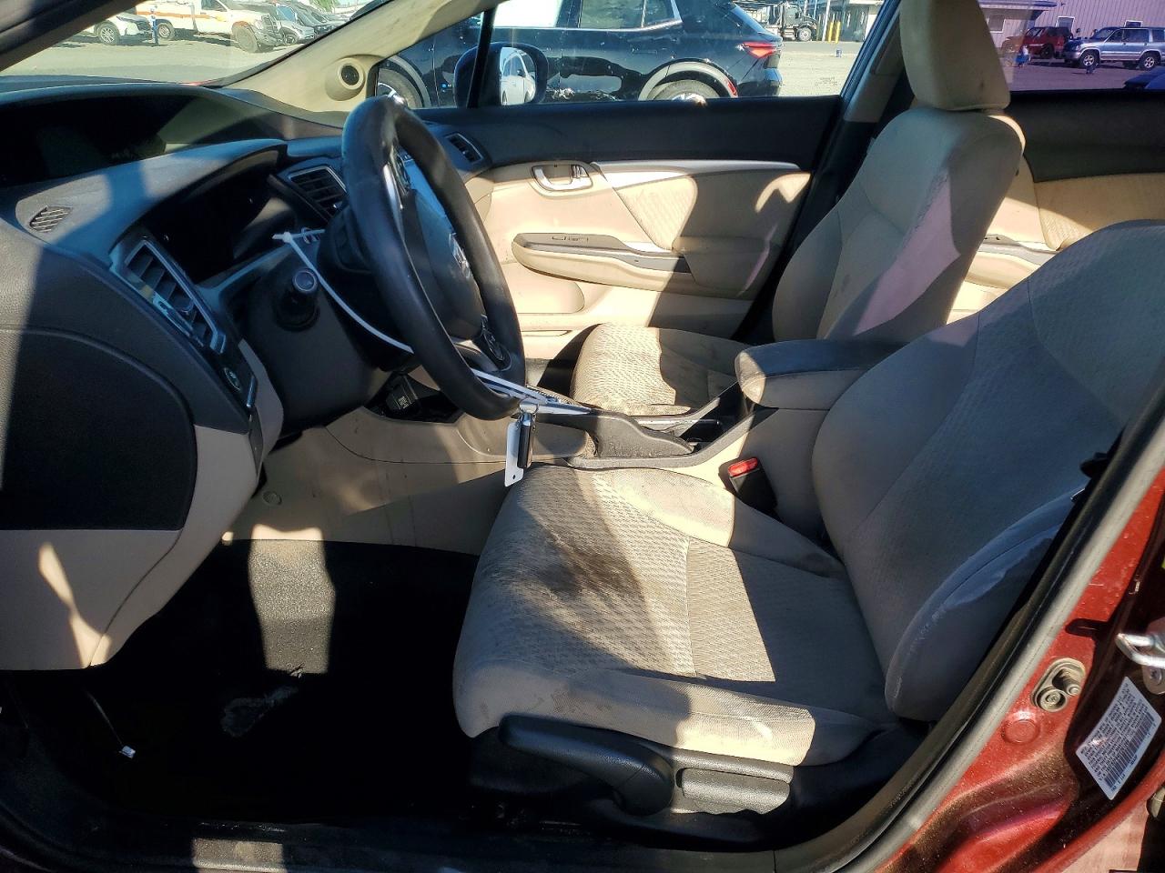 2014 Honda Civic Ex Red vin: 19XFB2F84EE261269