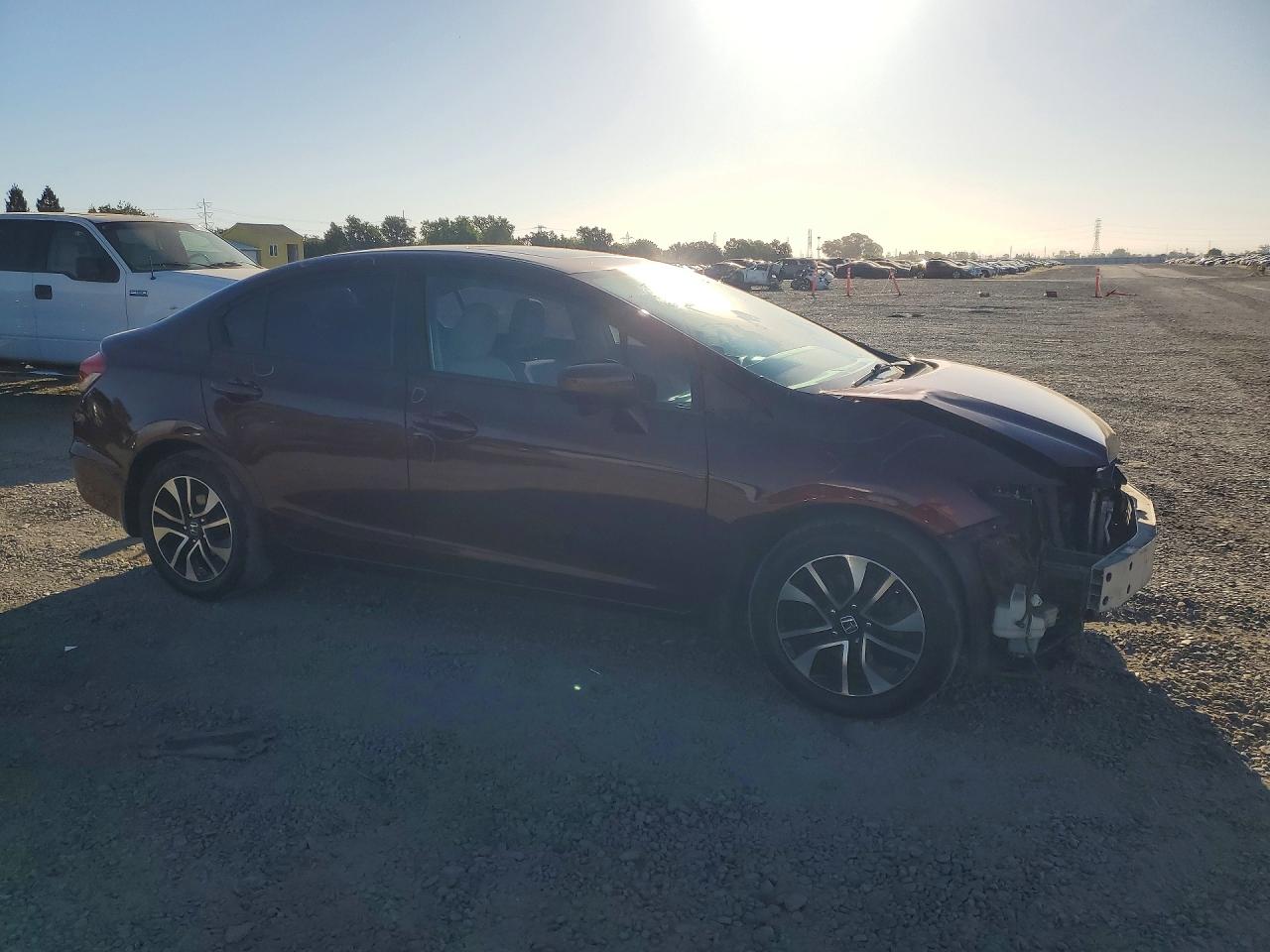 2014 Honda Civic Ex Red vin: 19XFB2F84EE261269
