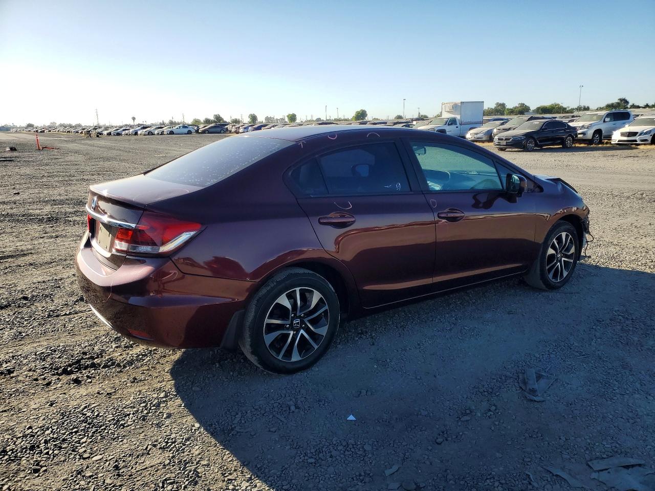 2014 Honda Civic Ex Red vin: 19XFB2F84EE261269