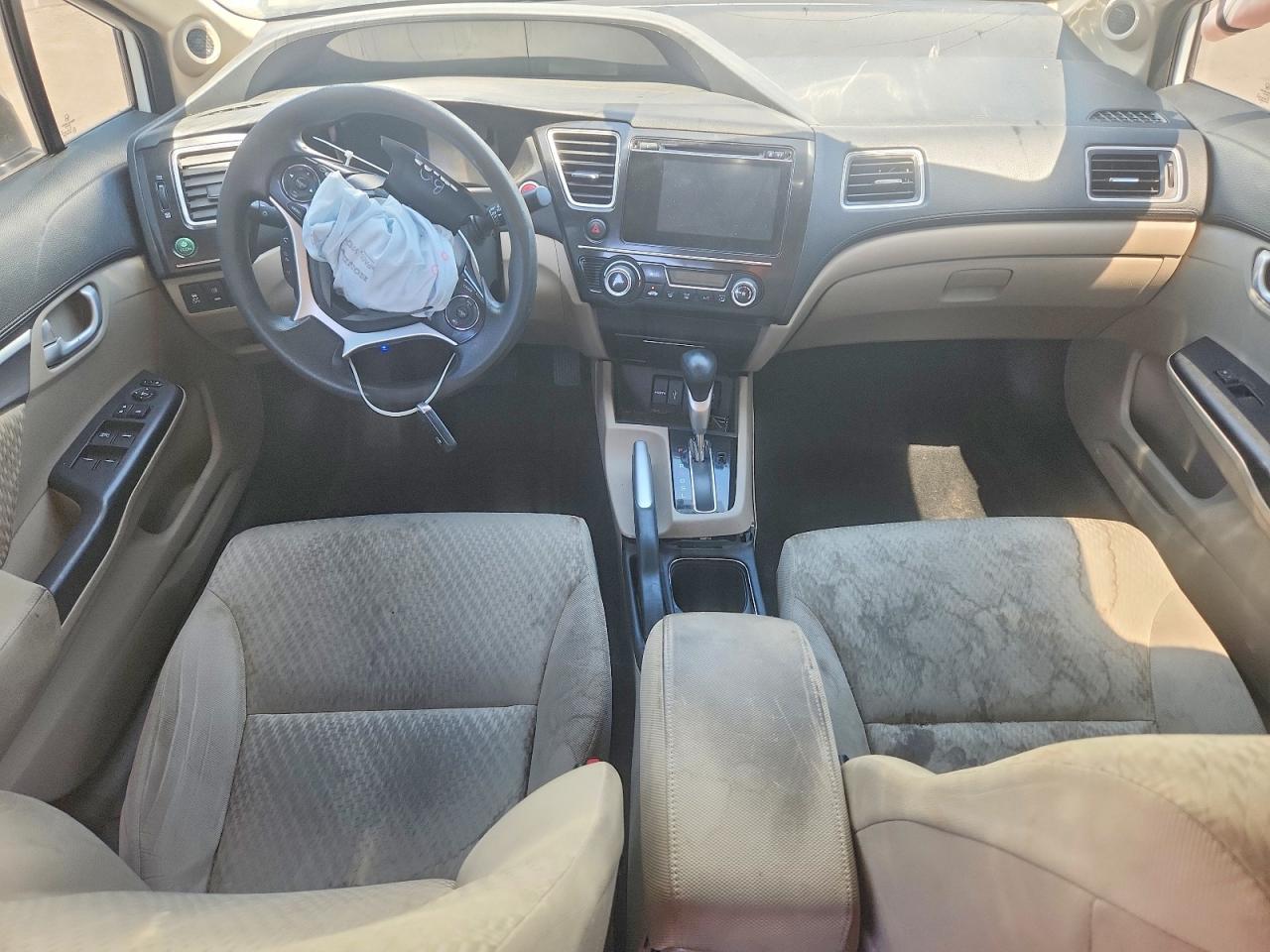 2014 Honda Civic Ex White vin: 19XFB2F84EE275270