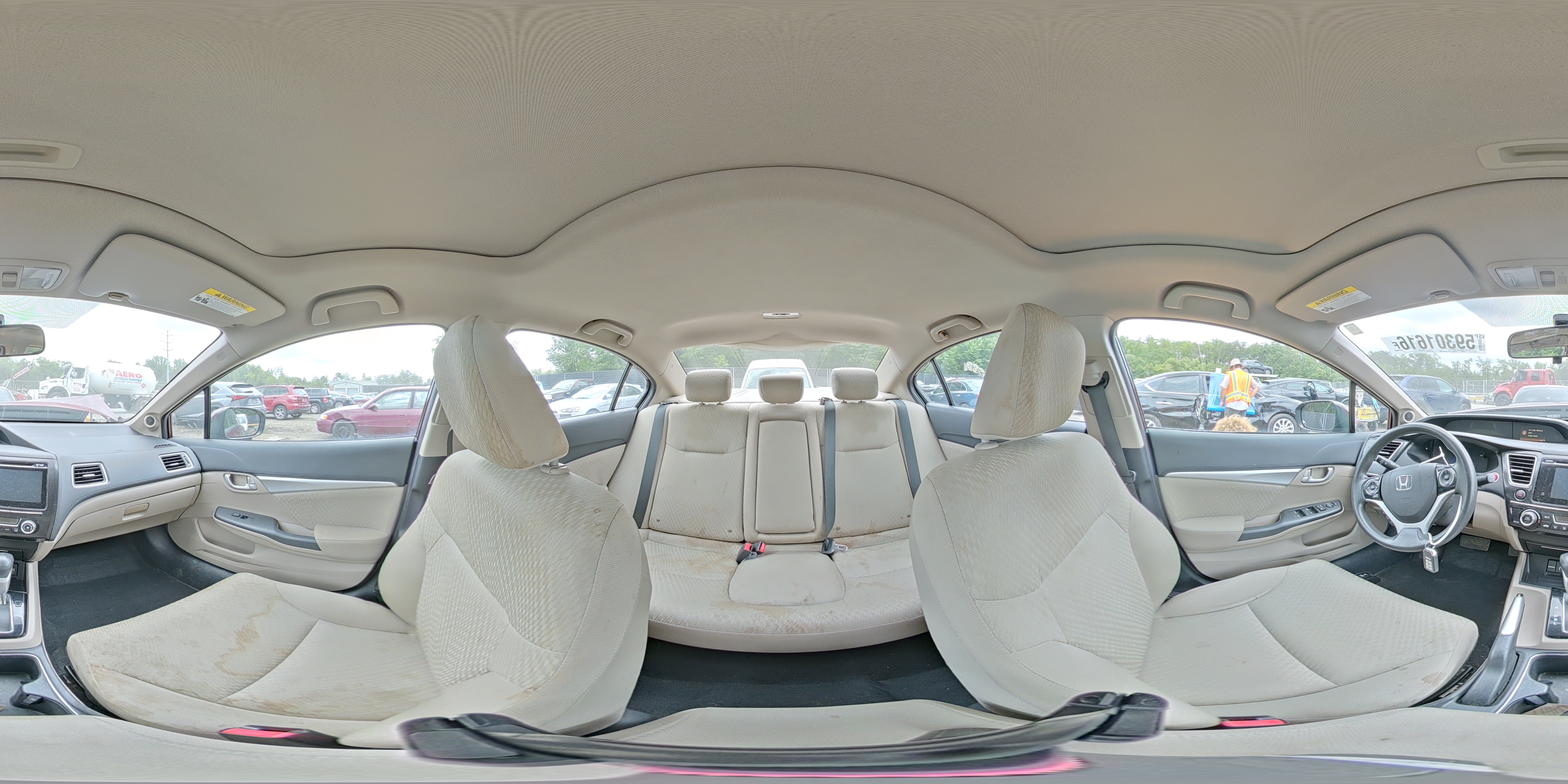 2015 Honda Civic Ex Burgundy vin: 19XFB2F84FE008230
