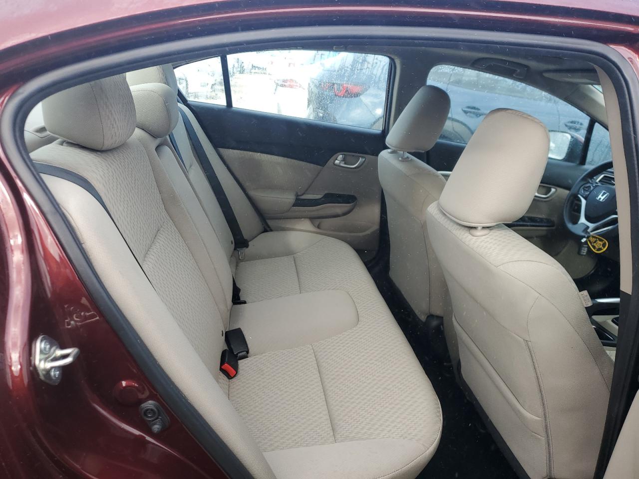 2015 Honda Civic Ex Burgundy vin: 19XFB2F84FE089794