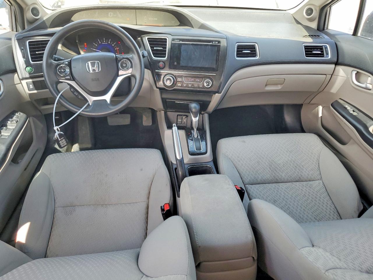 2015 Honda Civic Ex Gray vin: 19XFB2F84FE098401
