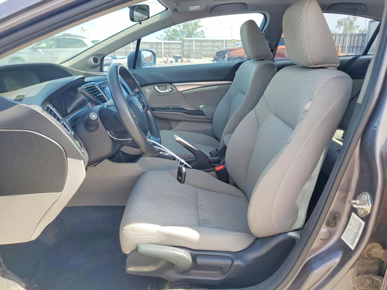 2015 Honda Civic Ex Gray vin: 19XFB2F84FE098401
