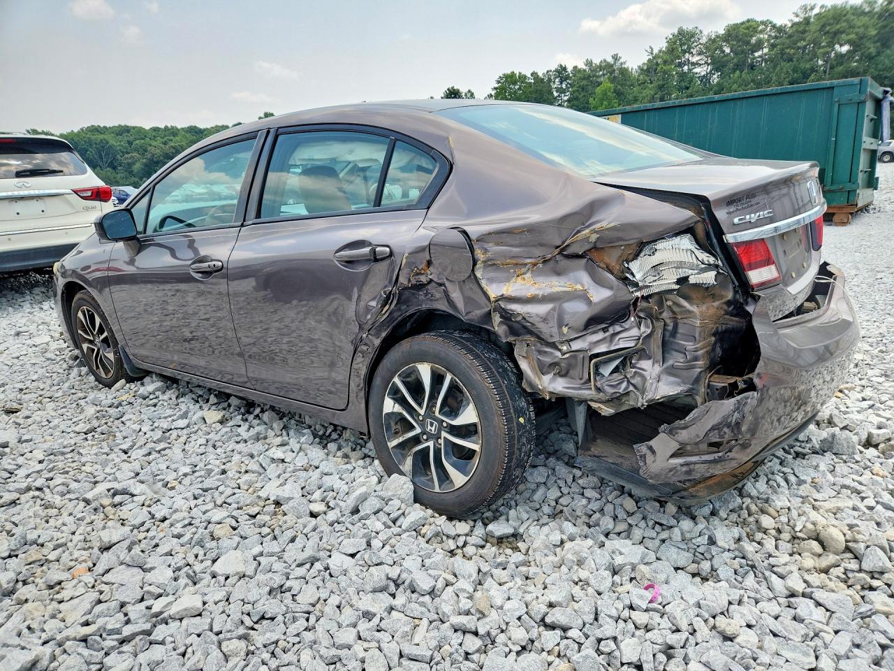 2015 Honda Civic Ex Tan vin: 19XFB2F84FE102771